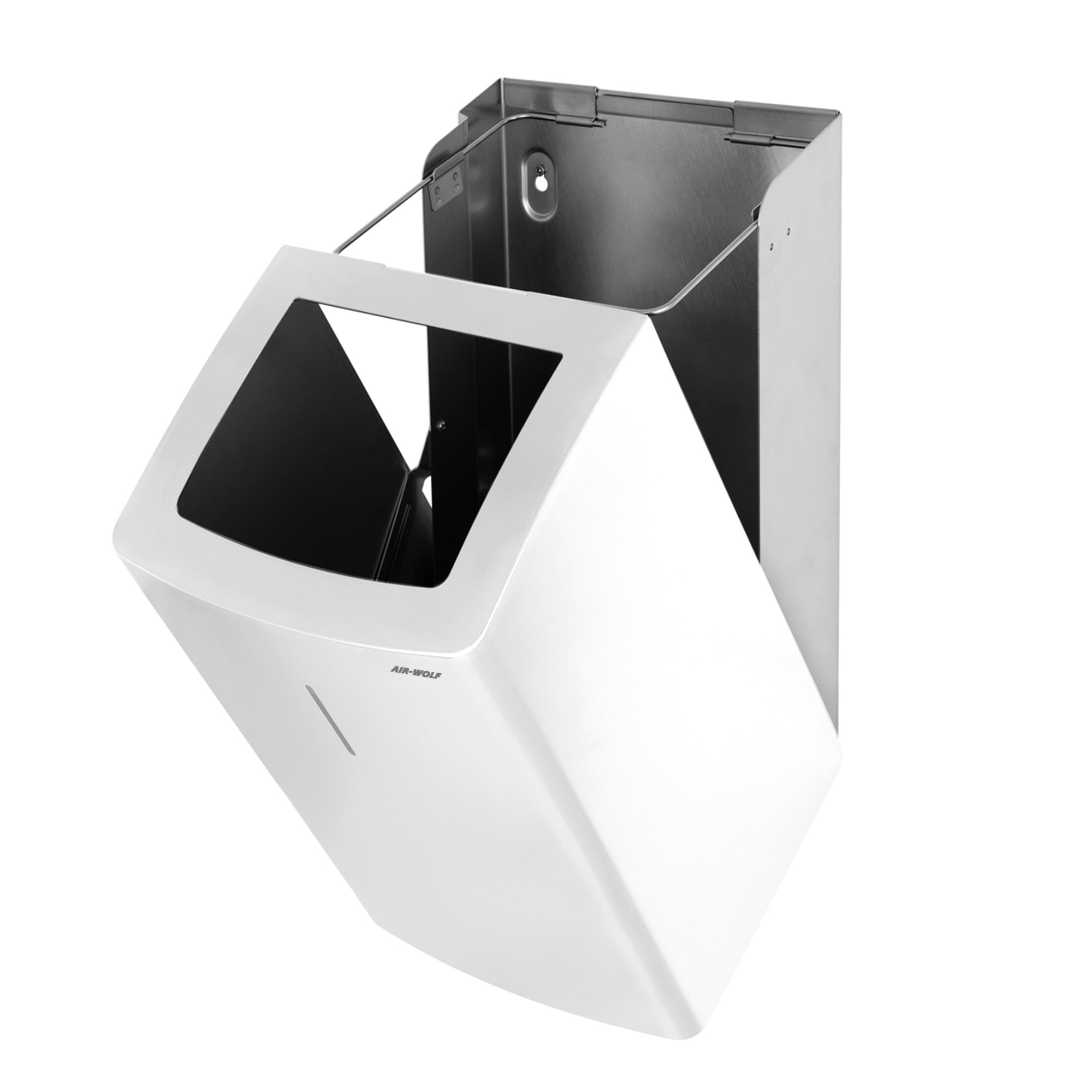 AIR -WOLF - Waste bin - 25 liters - for wall mounting