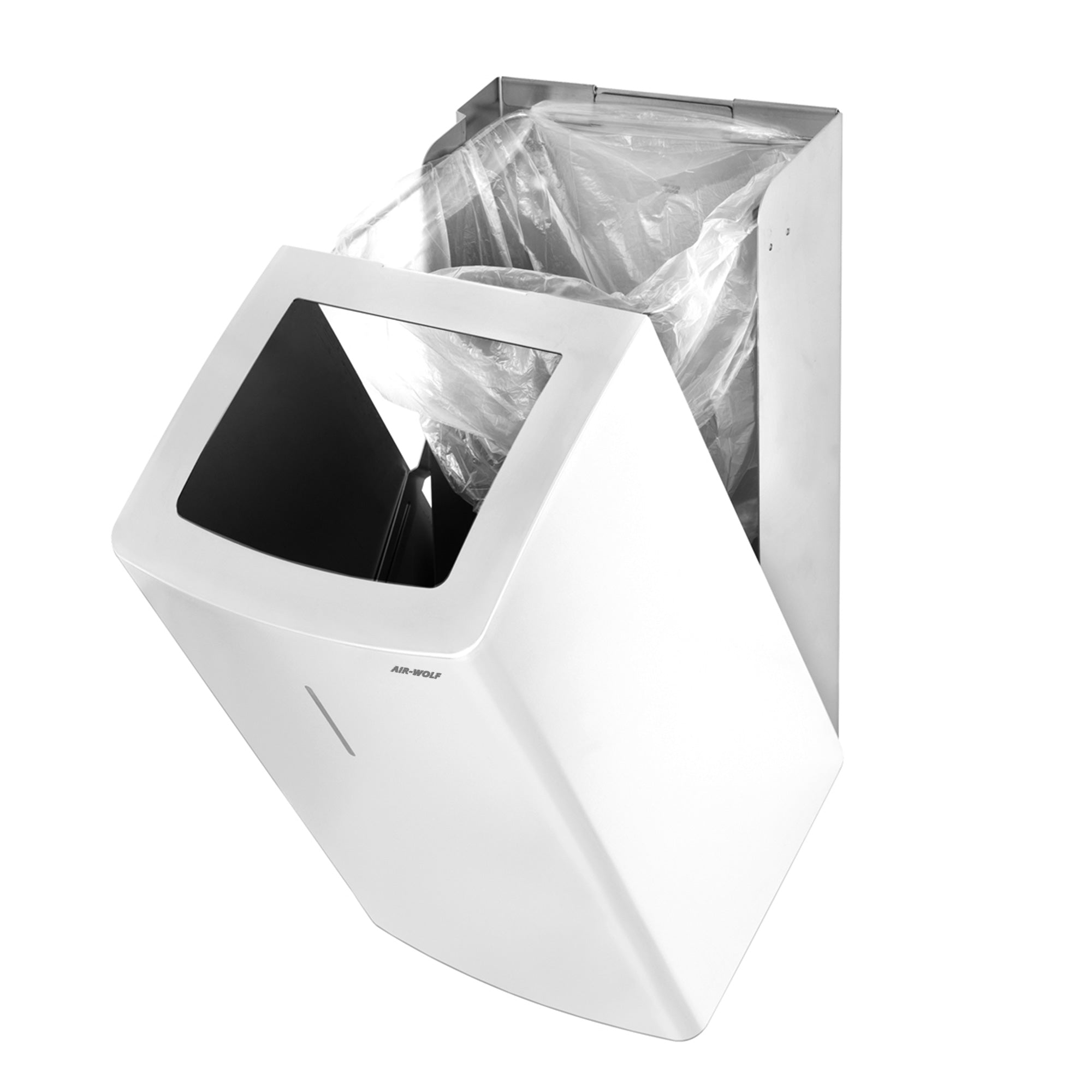 AIR -WOLF - Waste bin - 25 liters - for wall mounting