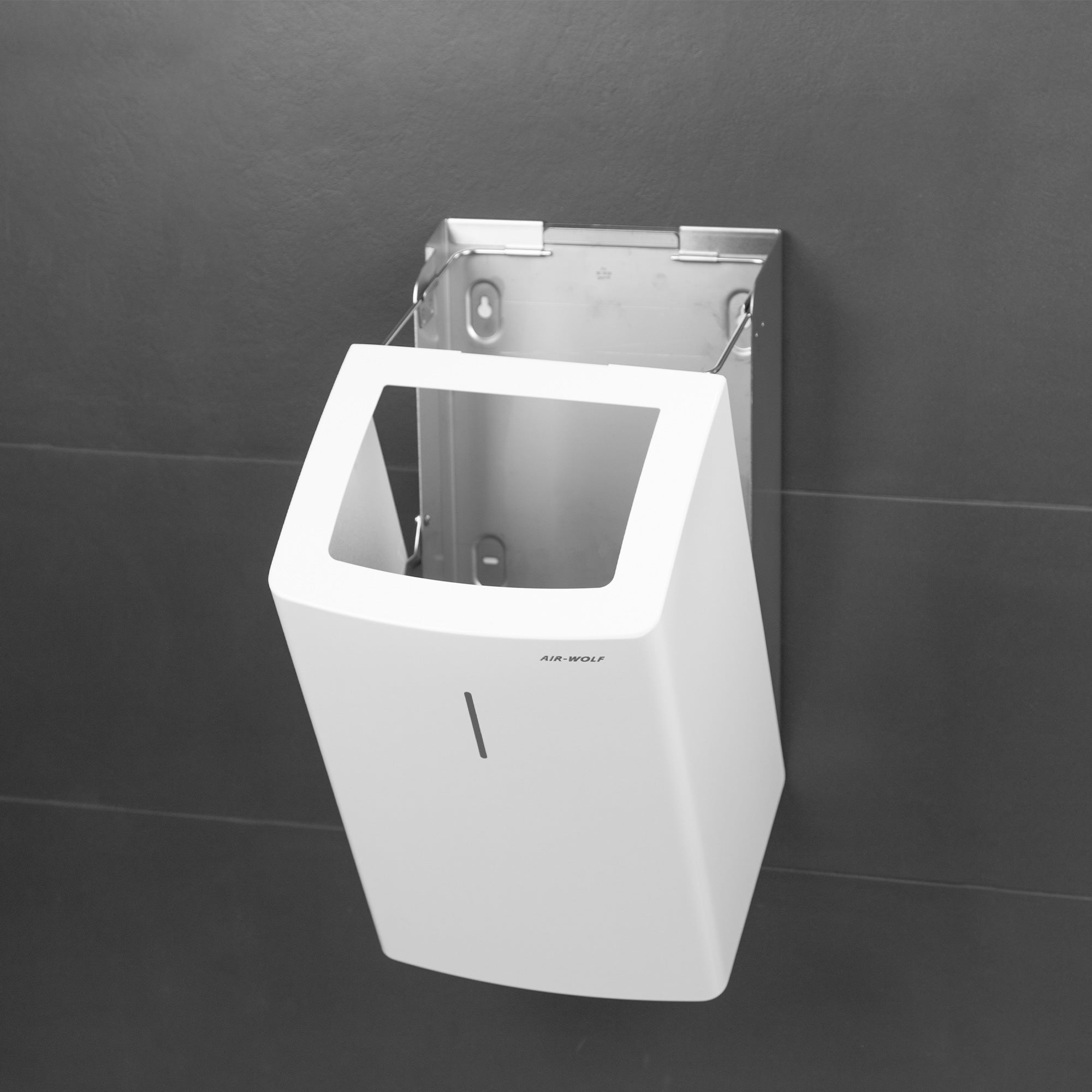 AIR -WOLF - Waste bin - 25 liters - for wall mounting