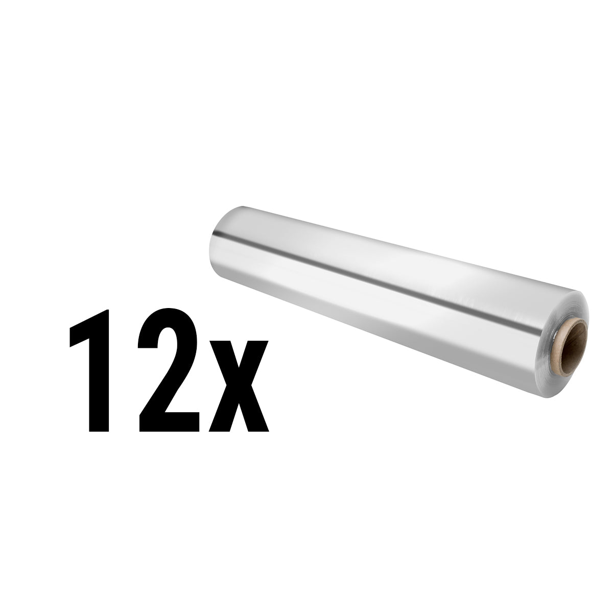 (12 pieces) Aluminum foil on a roll