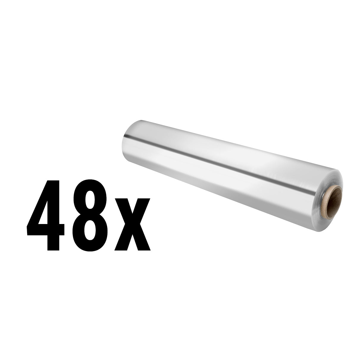 (48 pieces) aluminum foil per roll