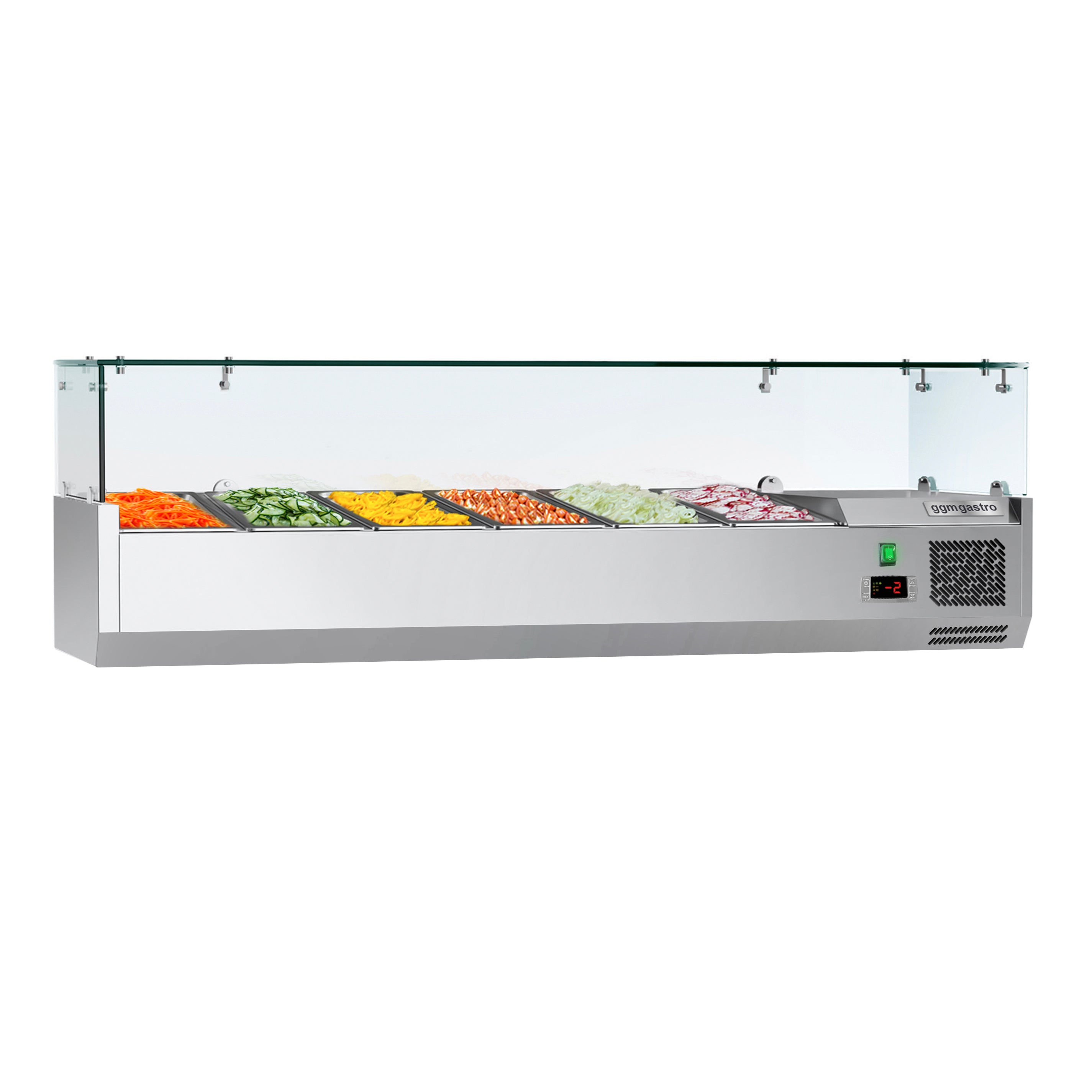 Хладилна витрина ECO - 1,4 x 0,34 m - за 6x 1/4 GN контейнери