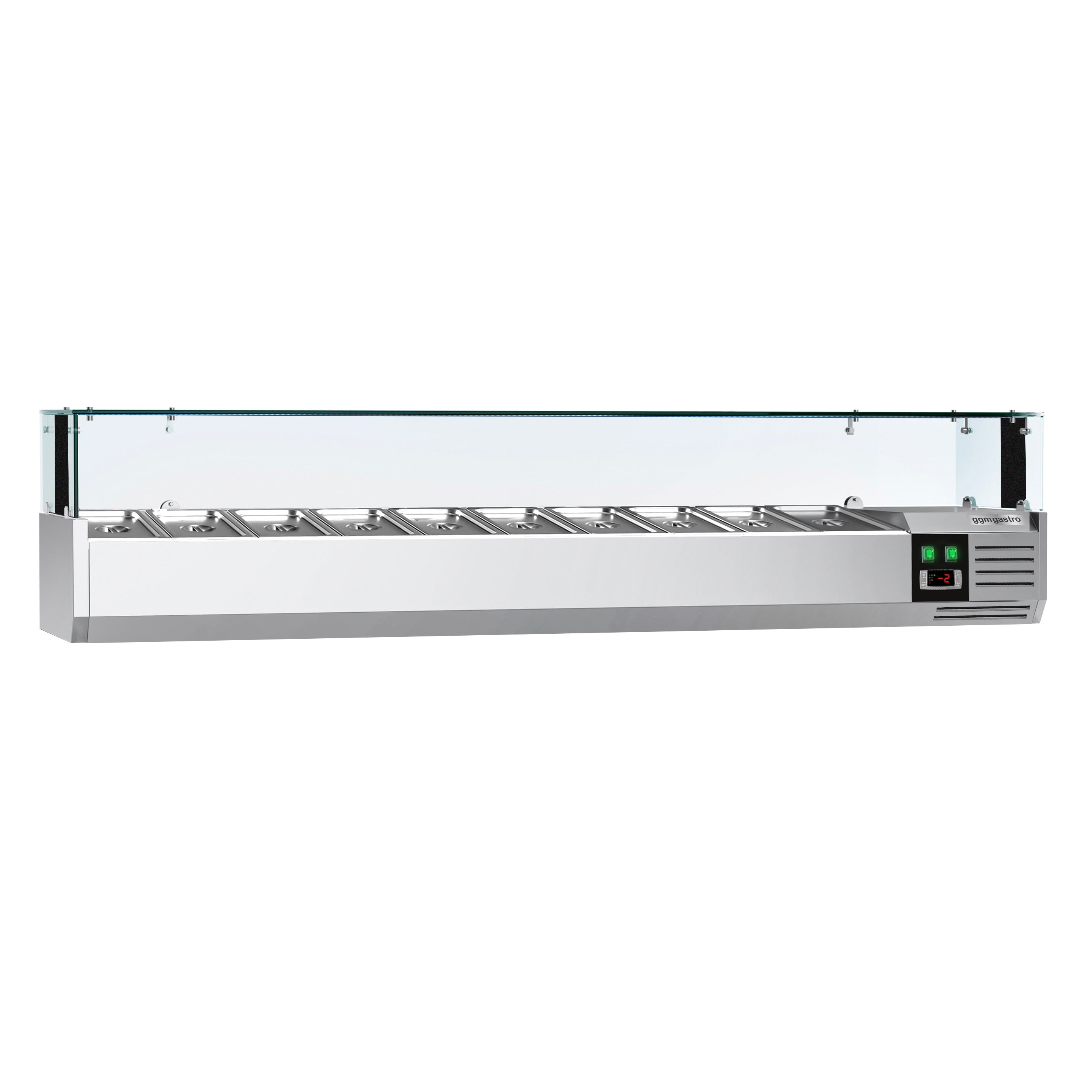 Хладилна витрина PREMIUM 2.0 mx 0.34 m - за 10x 1/4 GN контейнери