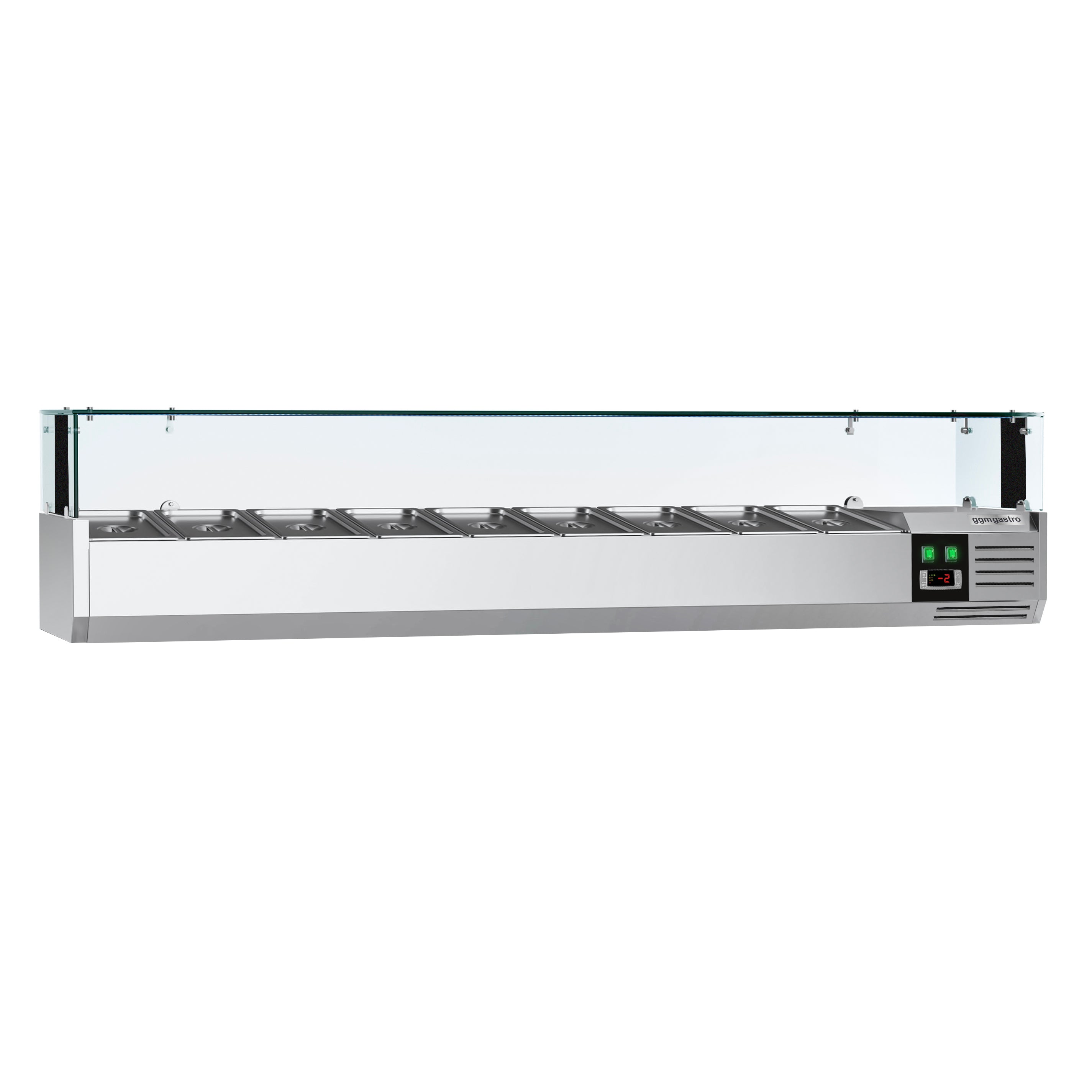 Хладилна витрина PREMIUM 2.0 mx 0.4 m - за 9x 1/3 GN контейнери