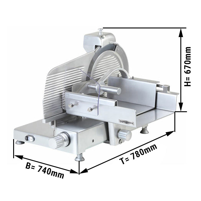 Sausage slicer - 245 mm - Knife Ø 350 mm