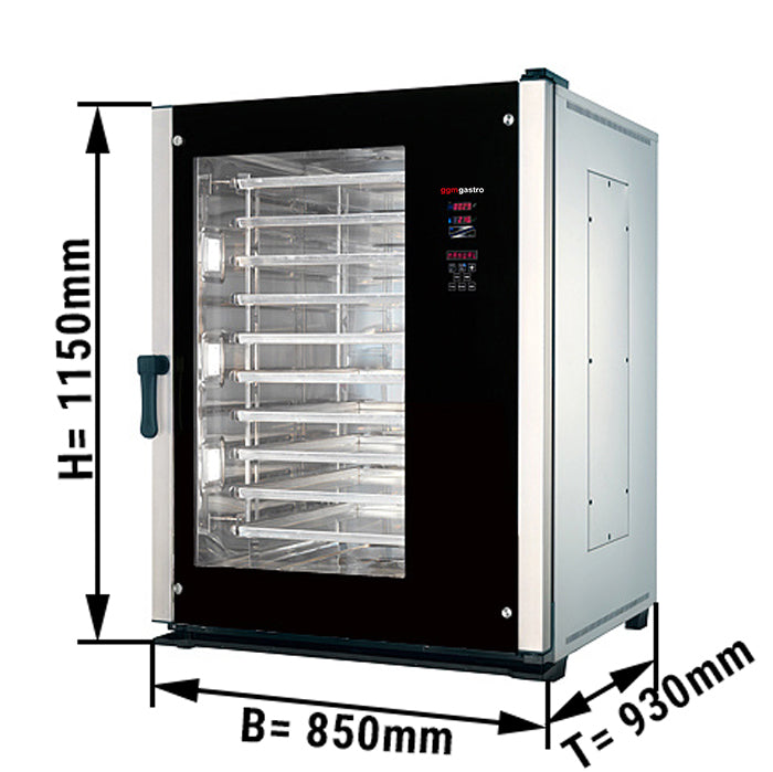 Конвектомат комбиниран и за пекарни 10х EN 400 x 600