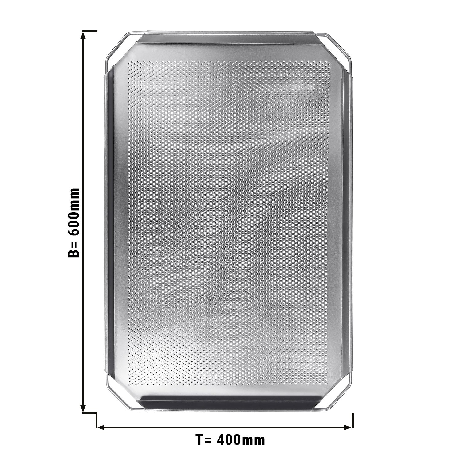 Aluminum baking tray BG 400x600