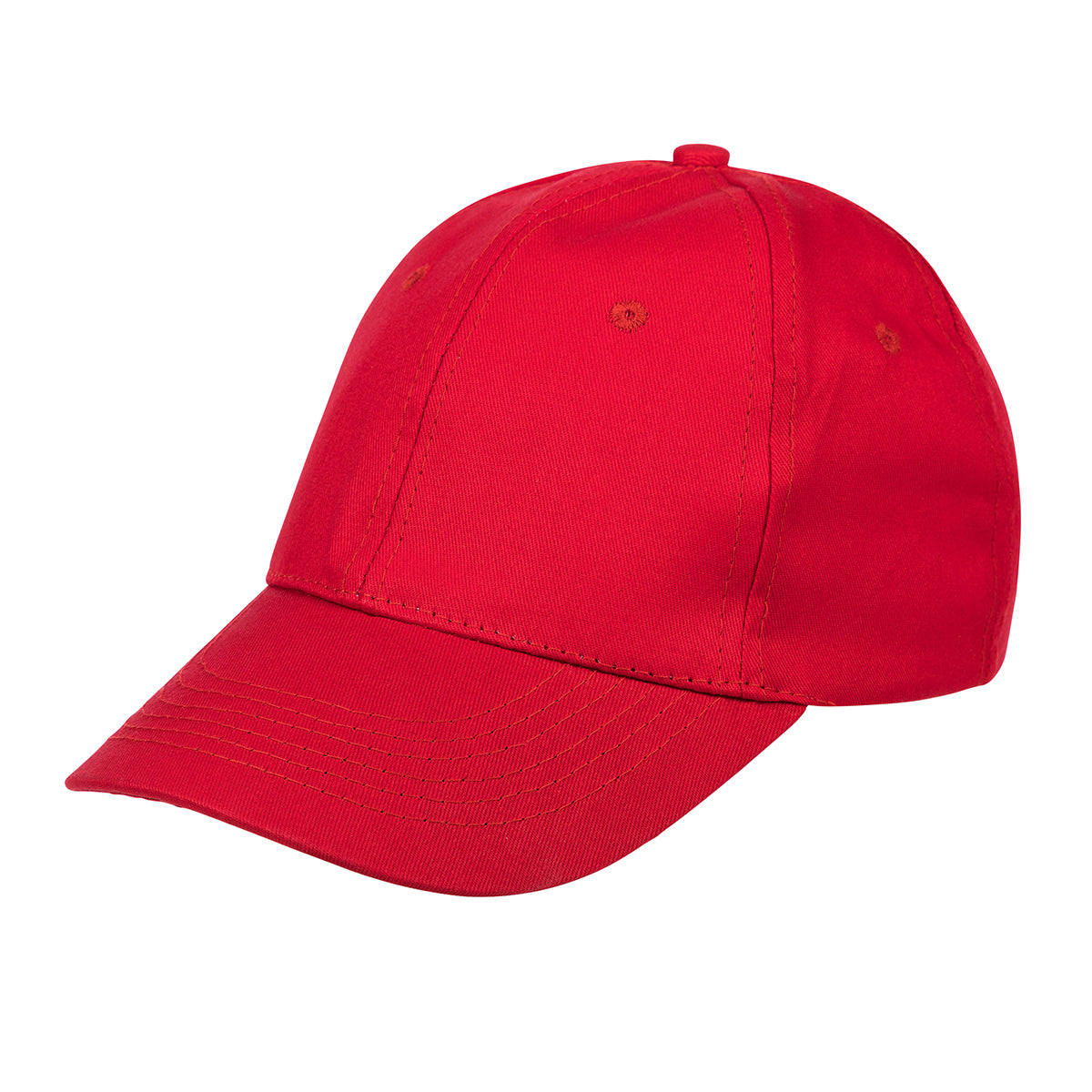 (5 pieces) Basecap Action - Red