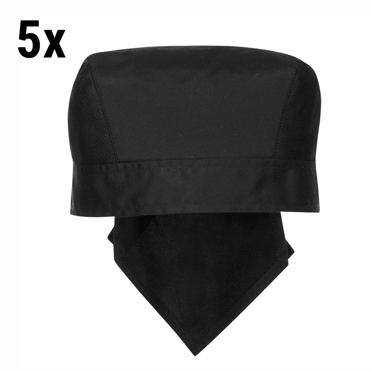 (5 pieces) MeshAir Pro Bandana - Black