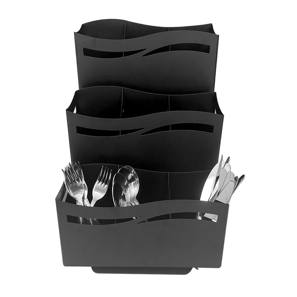 Utensil box - with 3x3 shelves