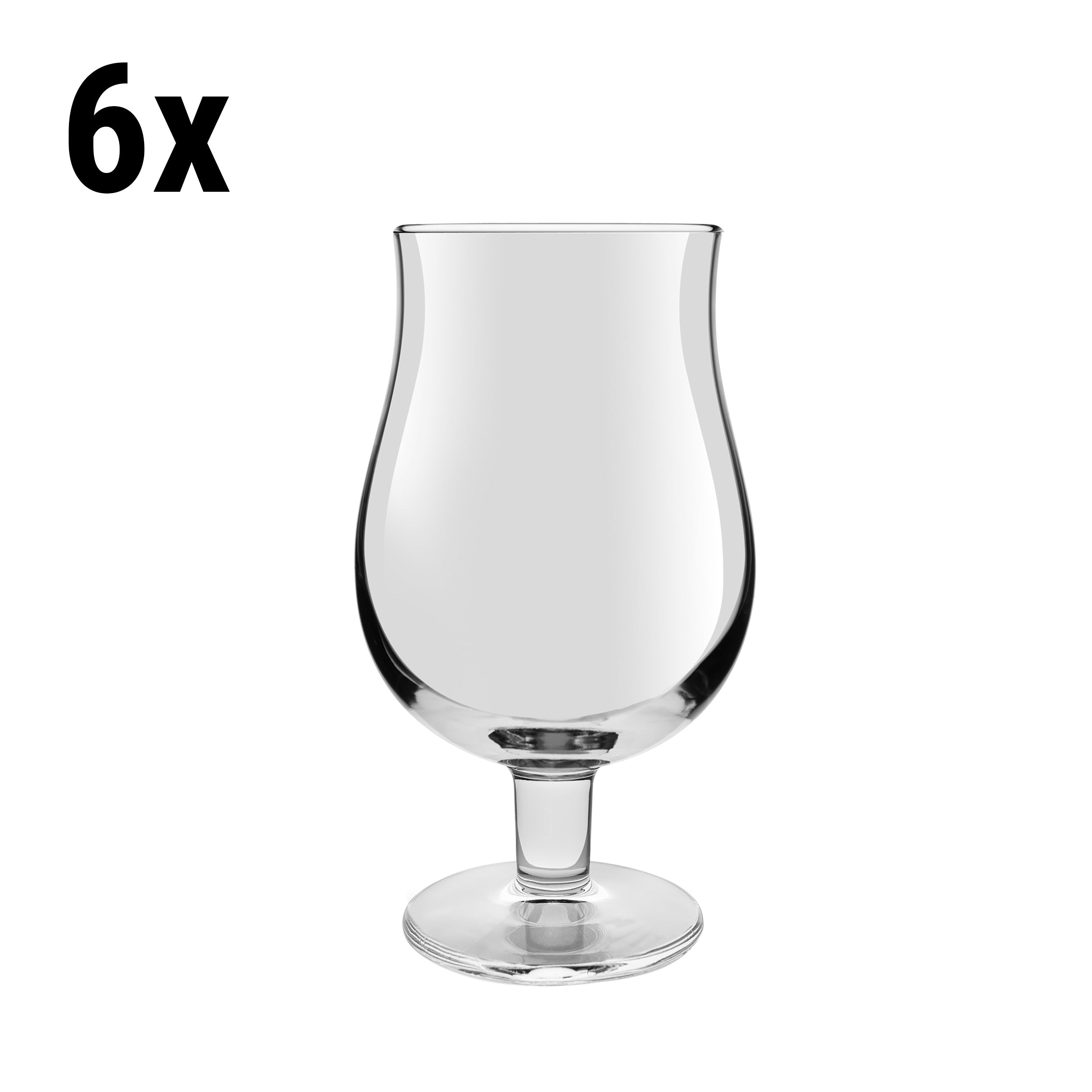 (6 pieces) Beer glass - MUNICH - 400 ml