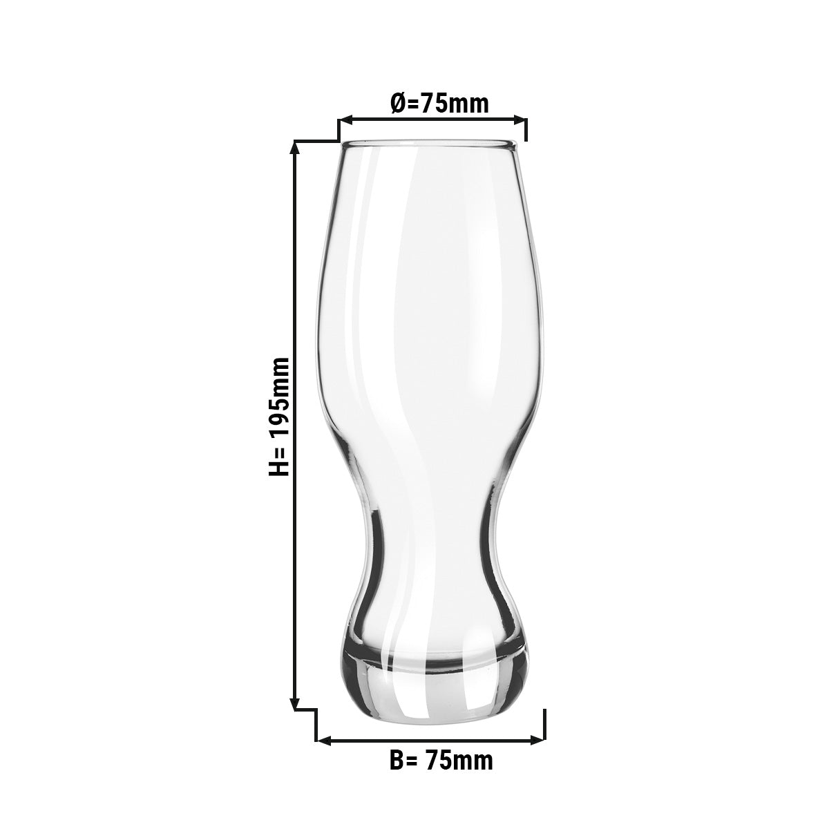 (6 pieces) Beer glass - MUNICH - 480 ml