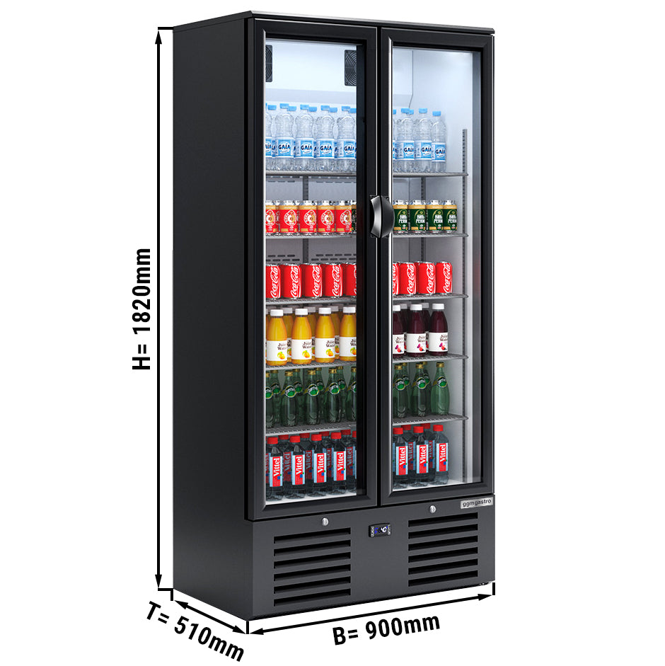 Баров хладилник за напитки 435 литра - с 2 врати