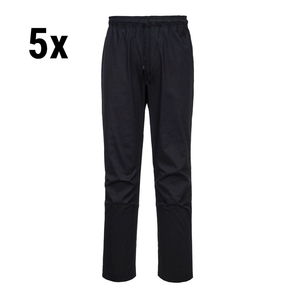 (5 pieces) MeshAir Pro Pants with Belt - Black - Size: M