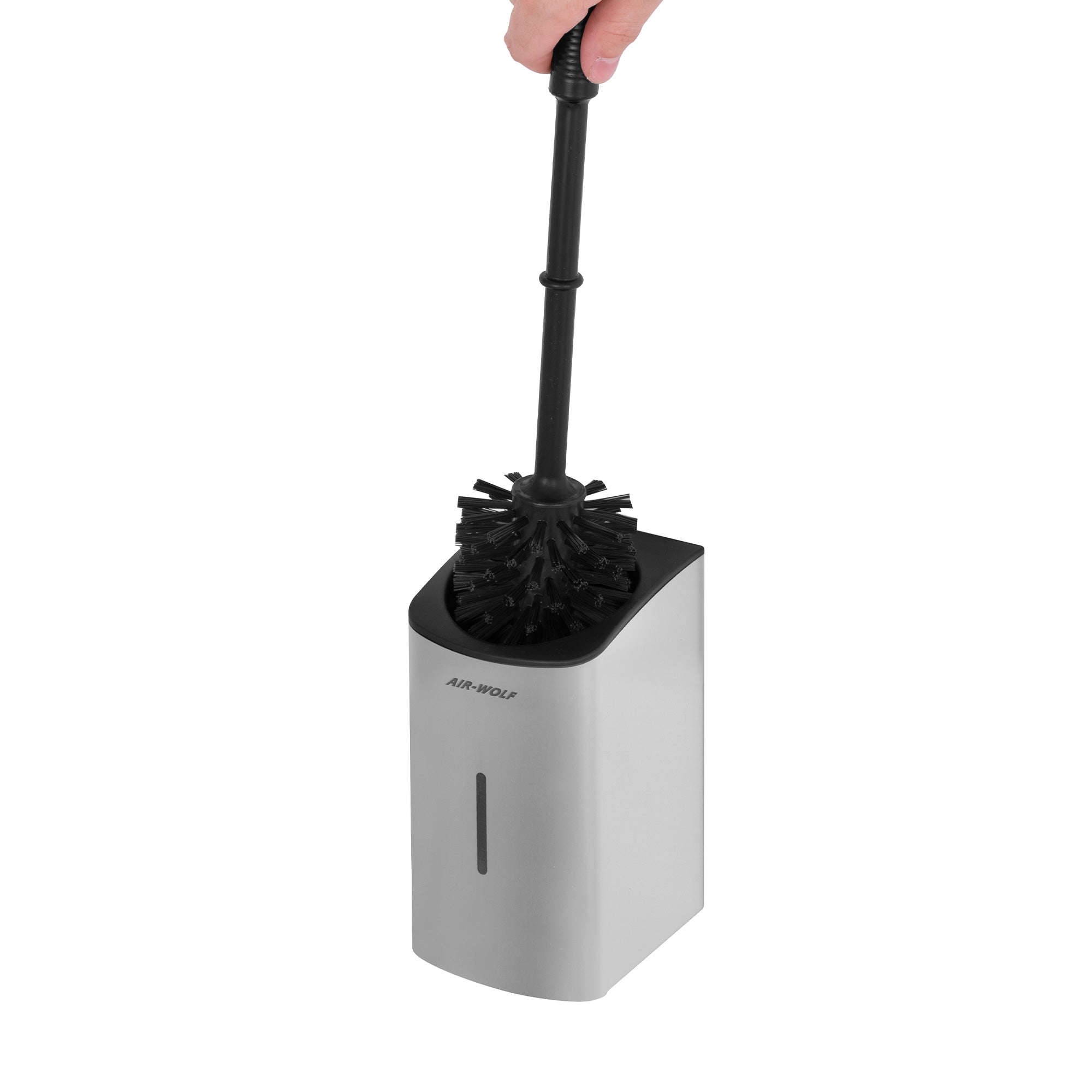 AIR -WOLF - Toilet brush holder - with open top