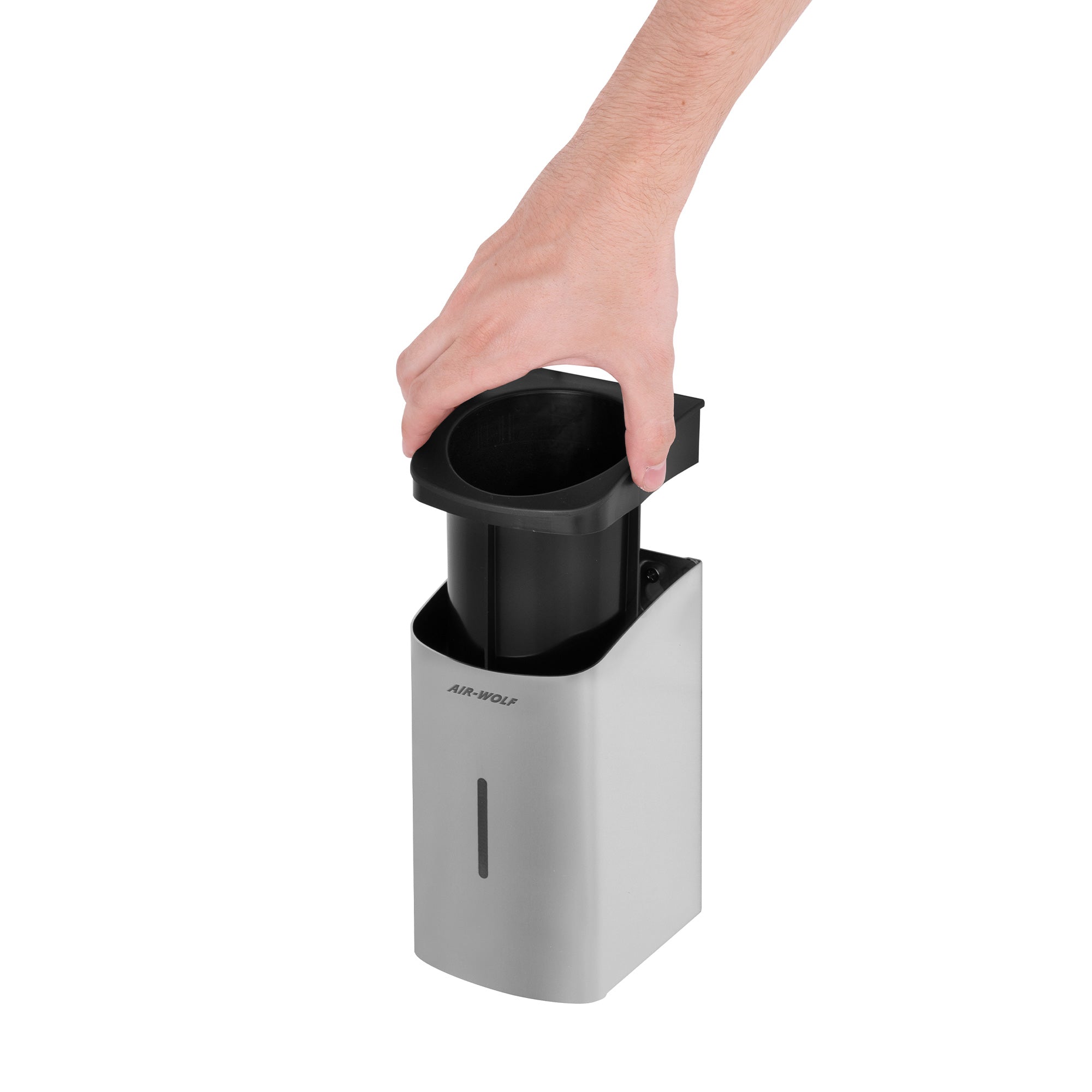 AIR -WOLF - Toilet brush holder - with open top