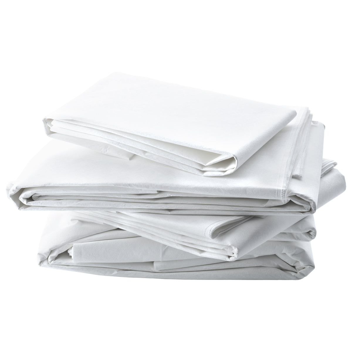 (25 pieces) Sheets - 180 x 295 cm - white