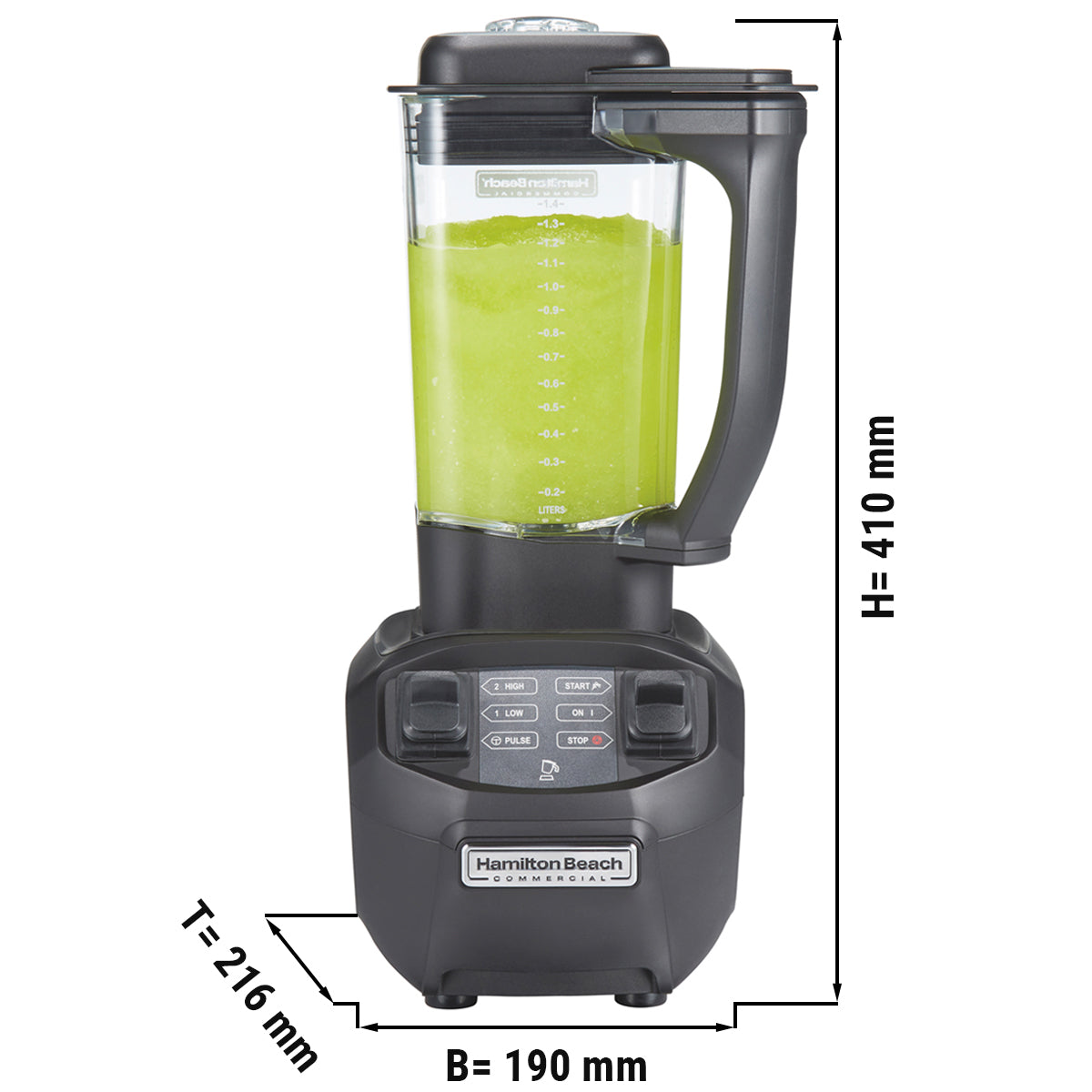 Hamilton Beach Bar Mixer RIO - 1.4 liters - 625 watts - BPA free