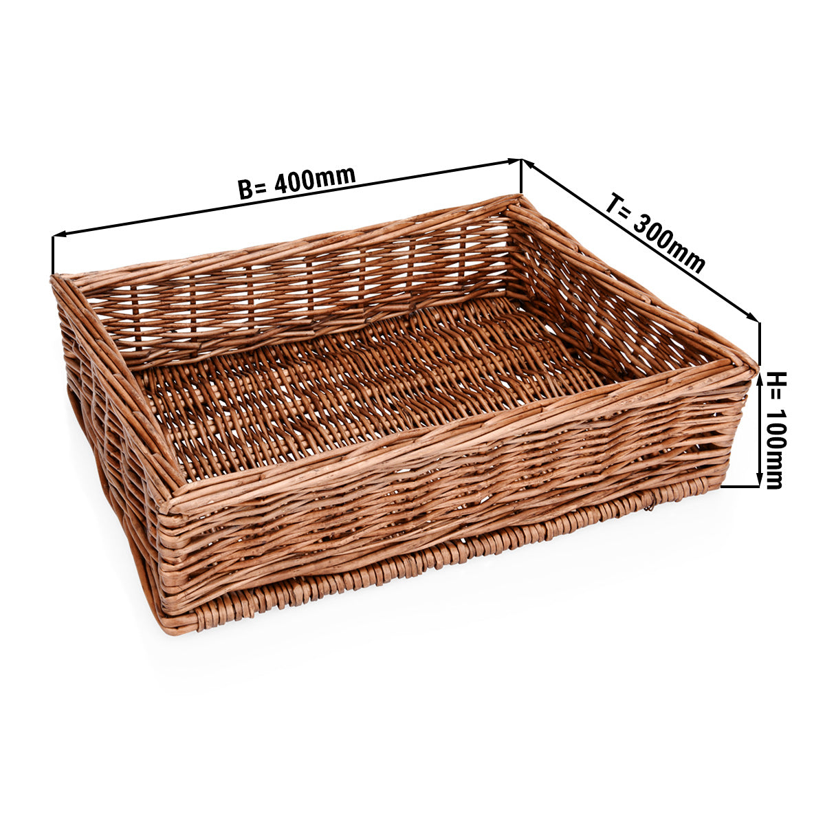 Bread basket / roll - 40 x 30 cm