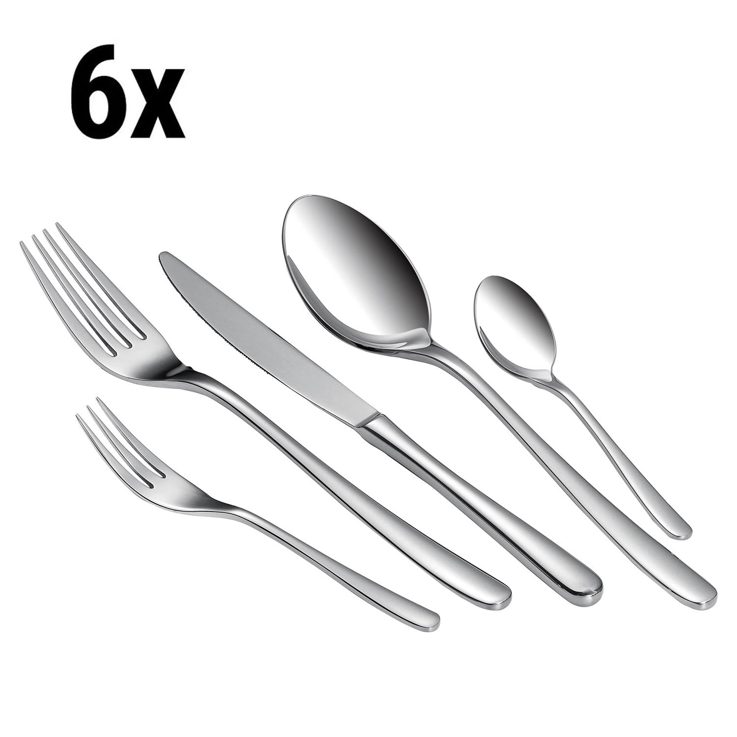 (144 pieces) Avril cutlery set - 144 pcs.