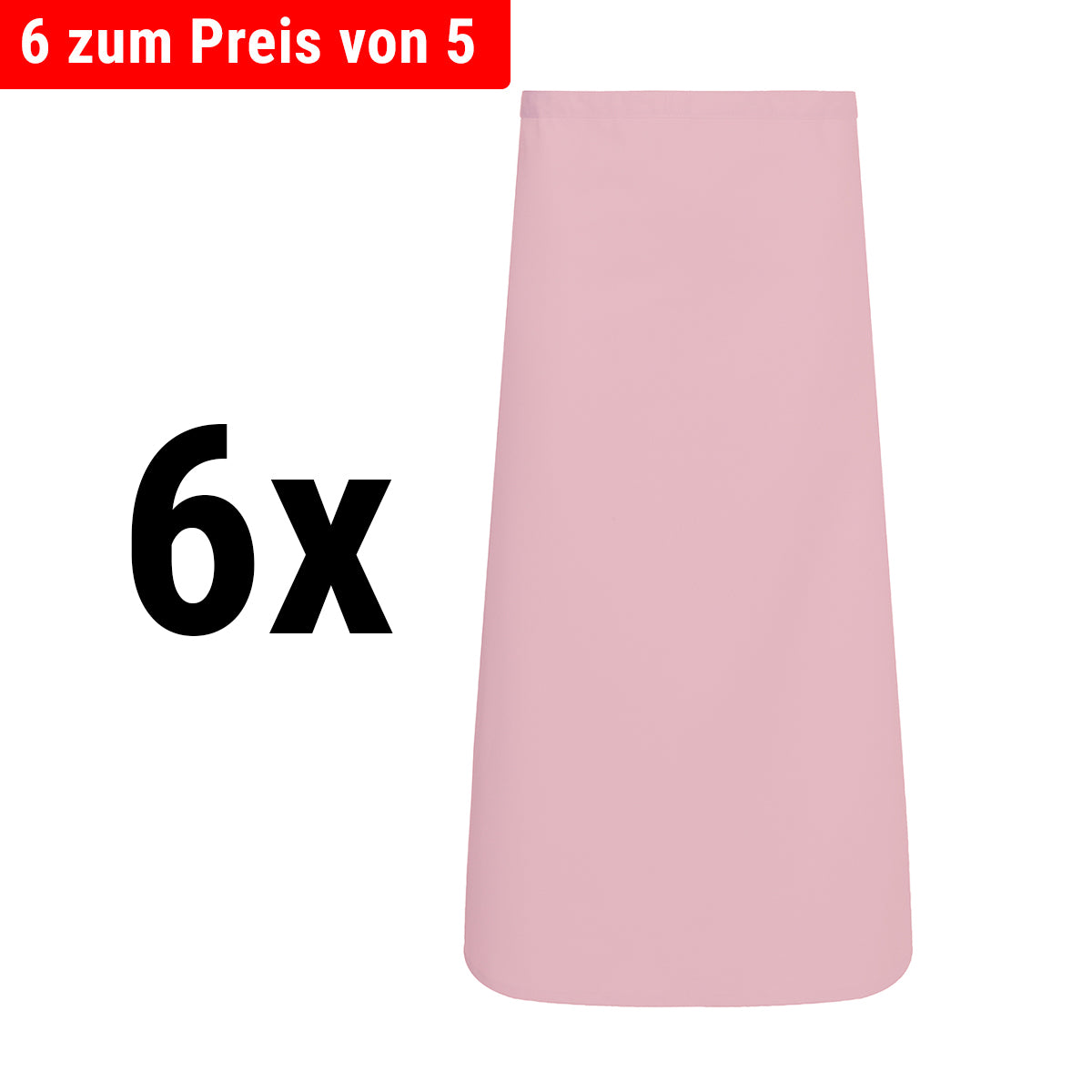 (6 pieces) Karlowsky - Bistro Aron Basic - Pink