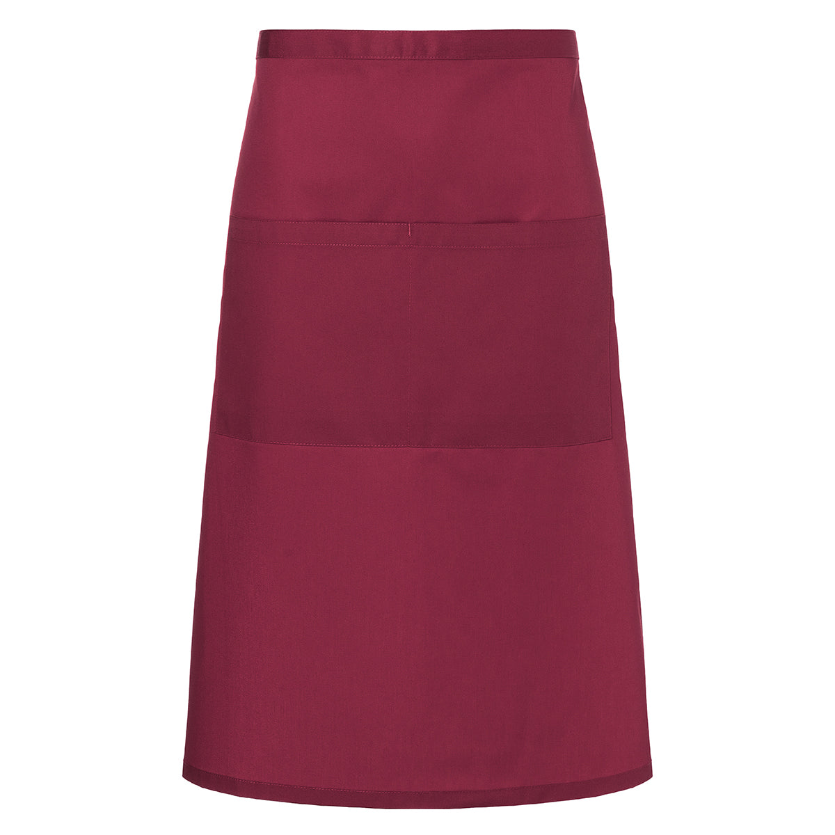 Karlowsky - Basic Bistro Apron with Pocket - Bordeaux