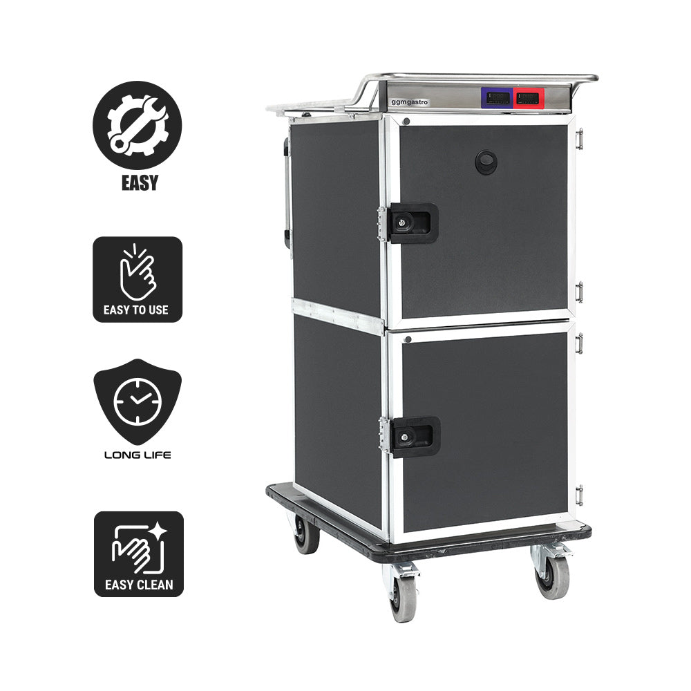 Banquet trolley hot and cold - 2x 6x GN 1/1