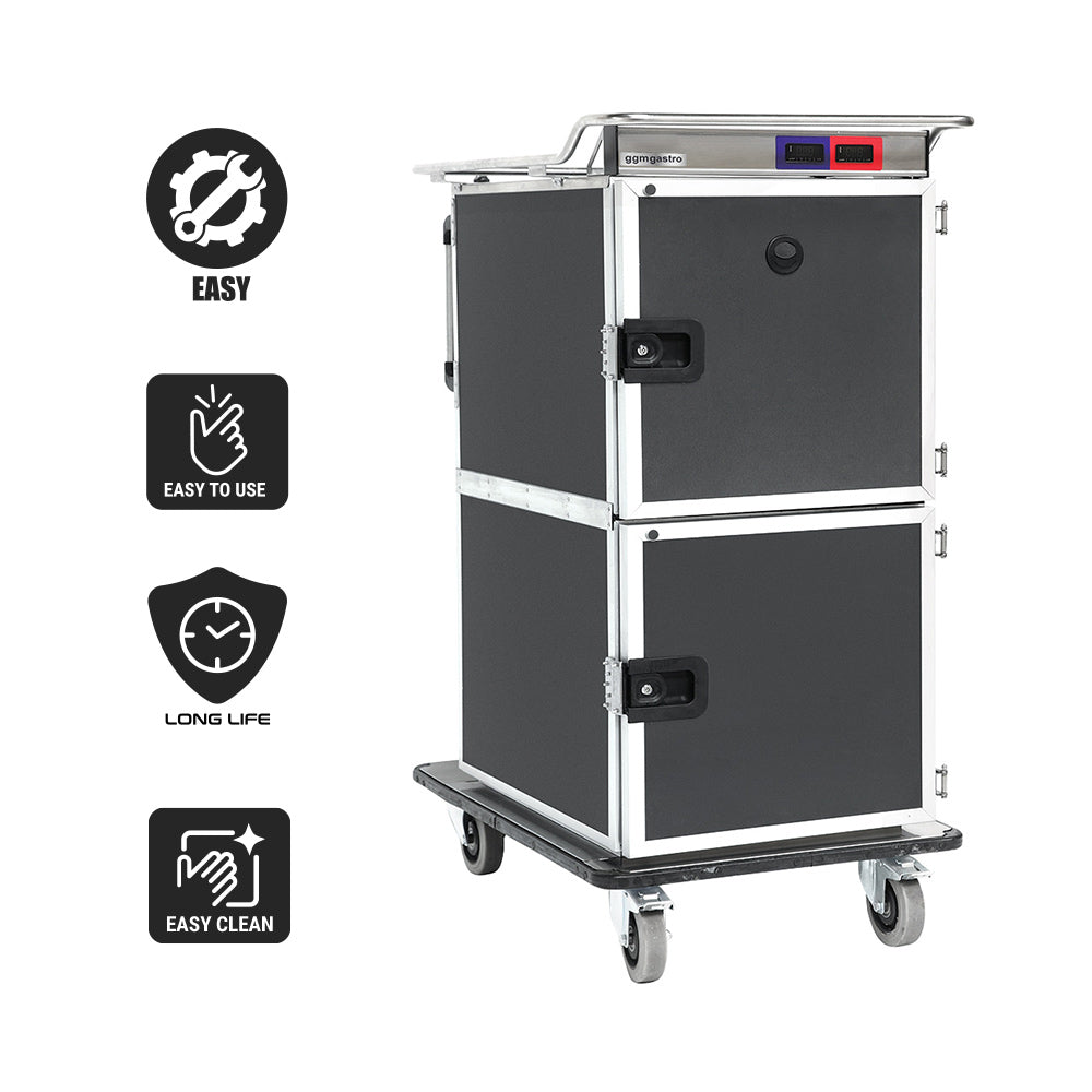 Banquet trolley hot and cold - 2x 6x GN 2/1