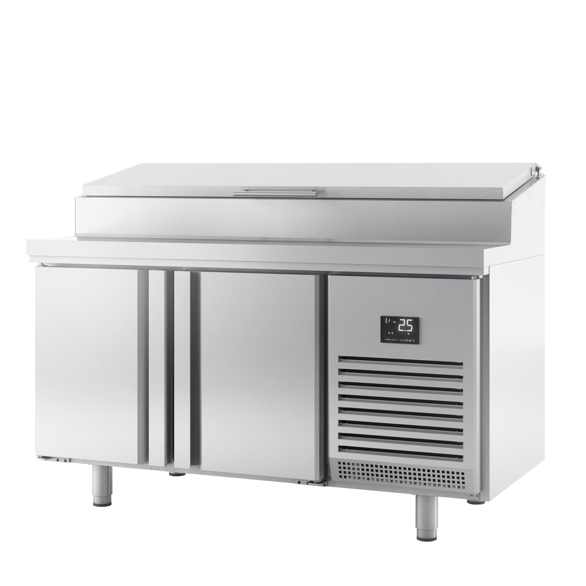 Refrigerated table for bakery products (EN) - with 2 doors