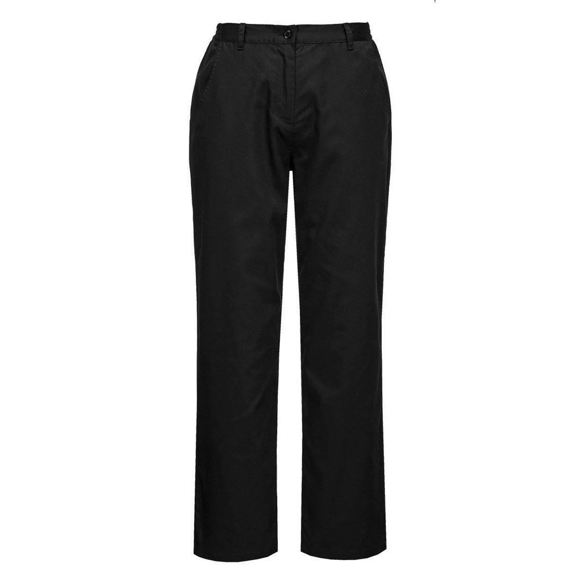 Women's Basic Cooking Pants - Black - Size: M