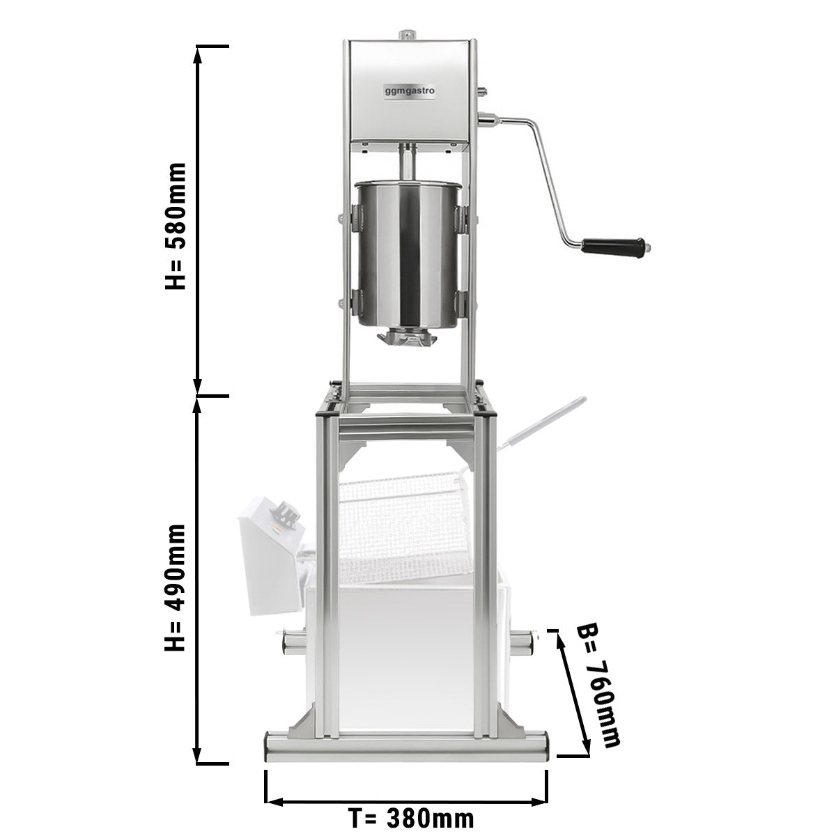 Chuuli machine - with main frame