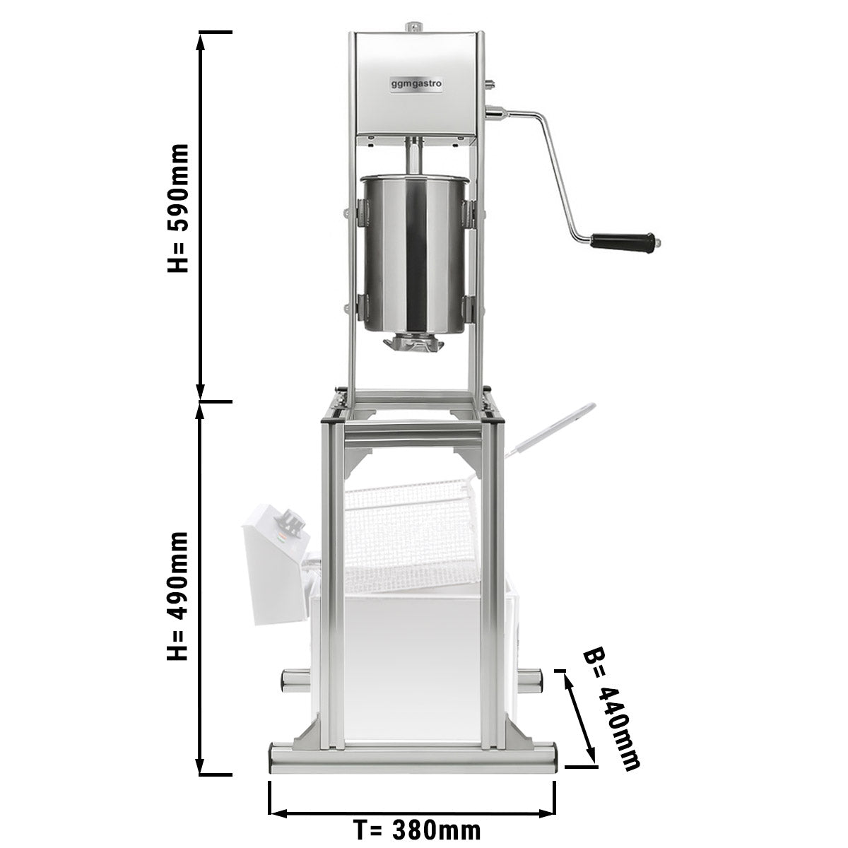 Chuuli machine - with main frame