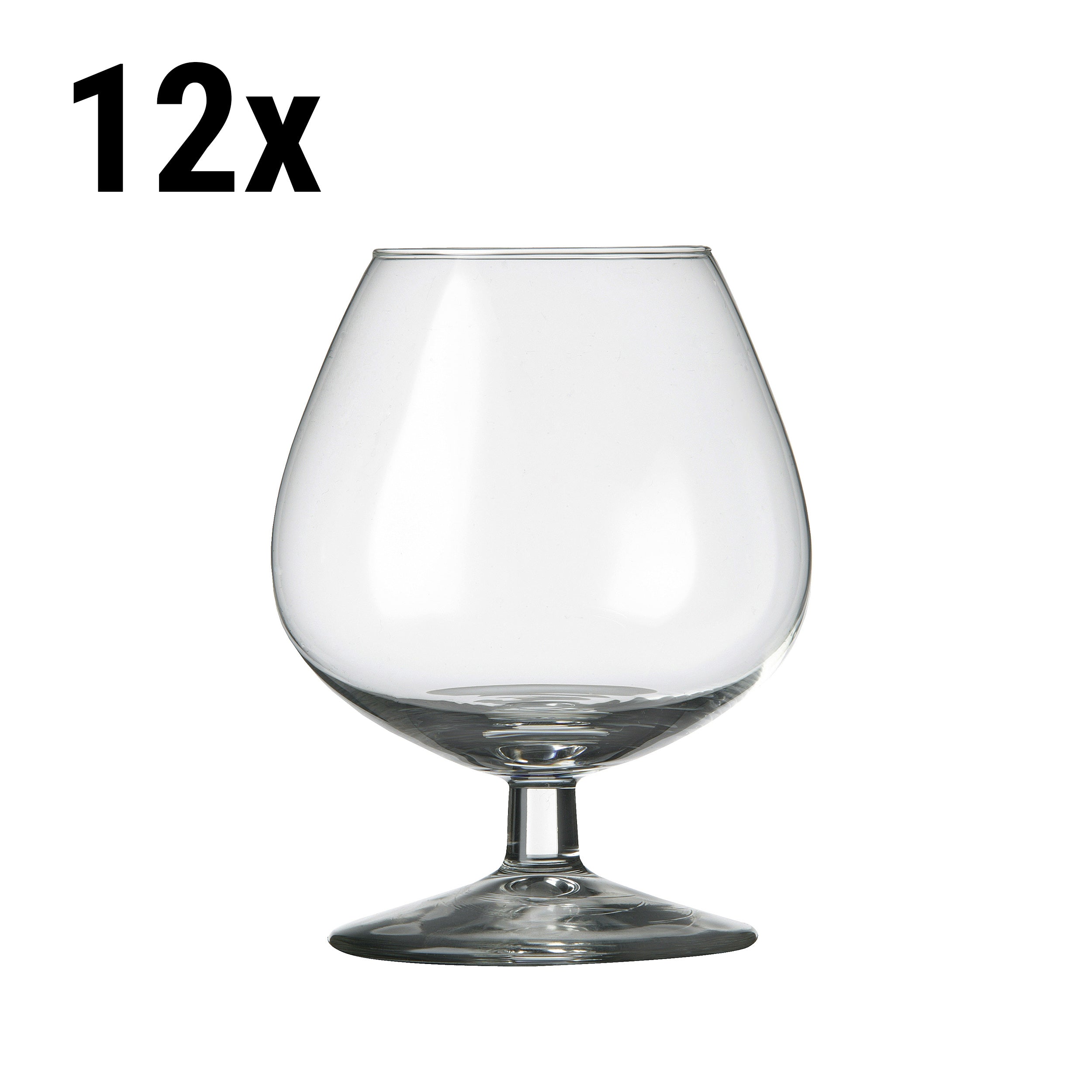 (12 броя) Чаша за коняк - SAO PAULO - 250 ml