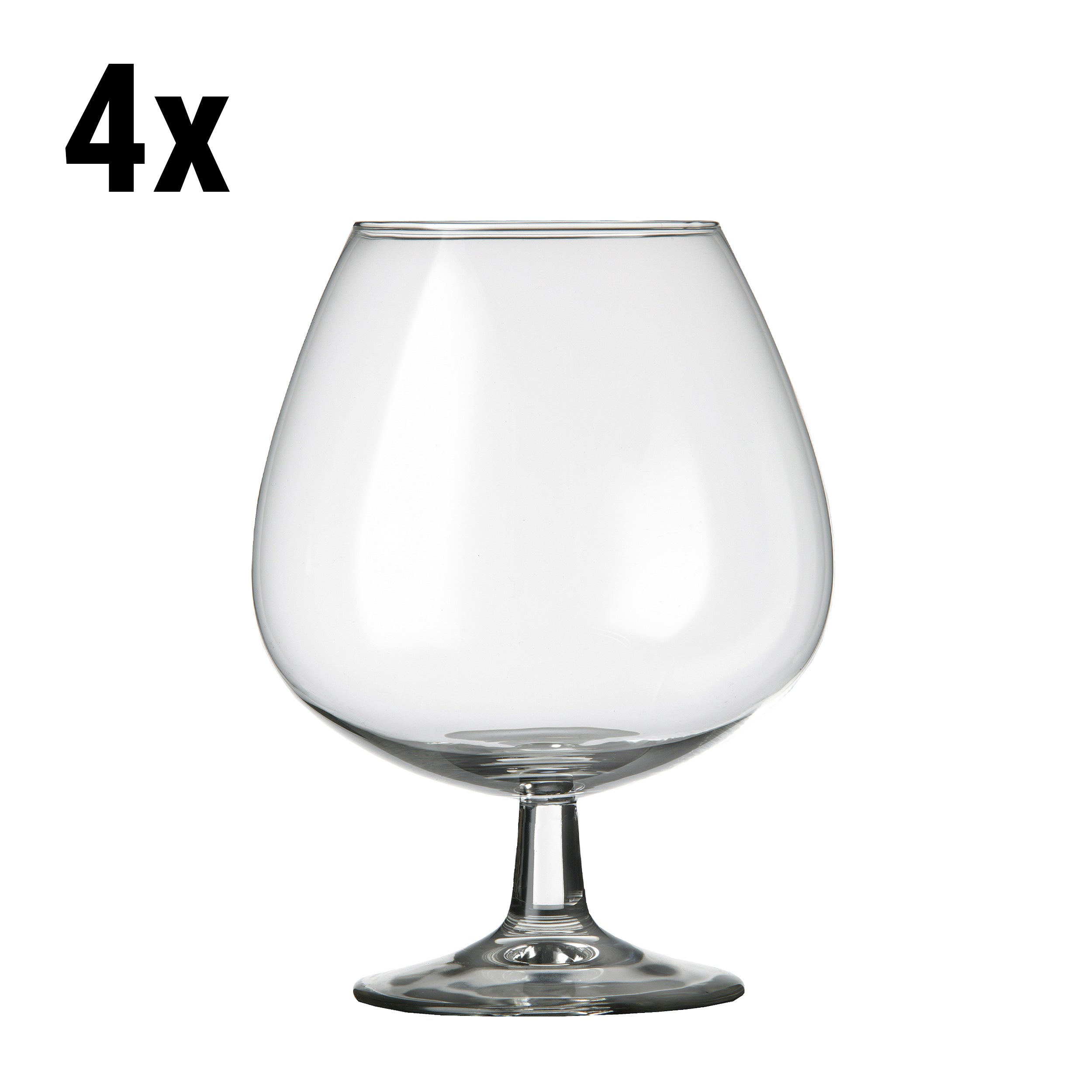 (4 pieces) PARIS - Cognac glass - 80 cl