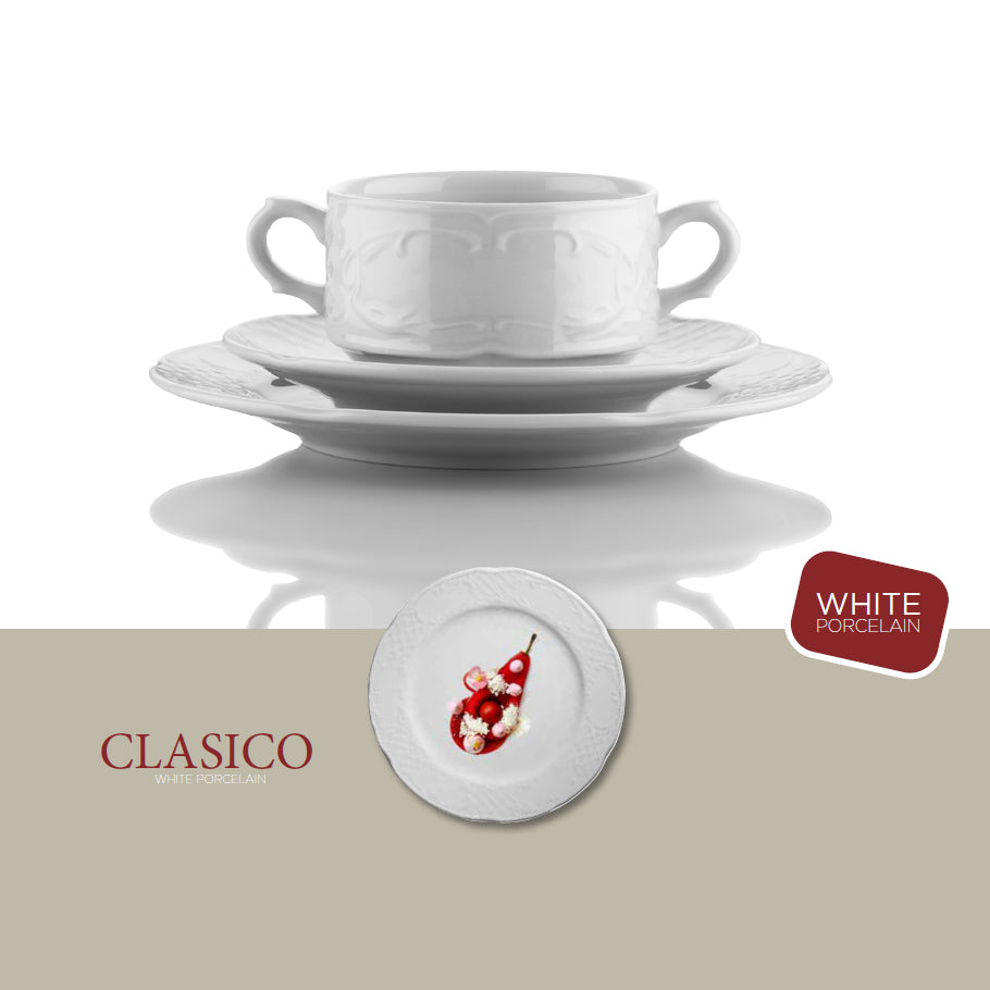 (12 pieces) CLASICO - dessert / salad bowl - Ø 18 cm