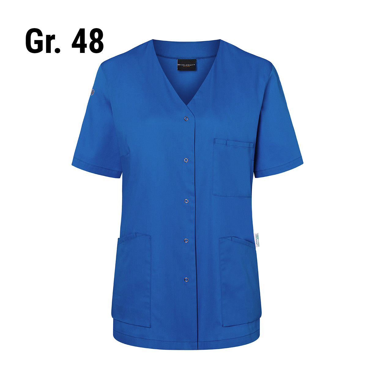 (6 pieces) Karlowsky - Women's Essential Short Sleeve Jacket - Royal Blue - Size: 48