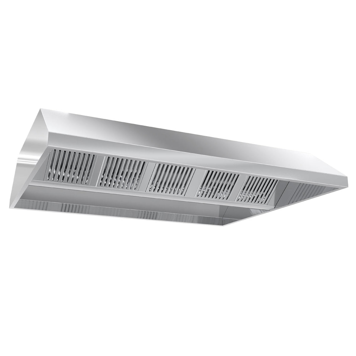 Ceiling hood 2.2 m - with filter and lamp