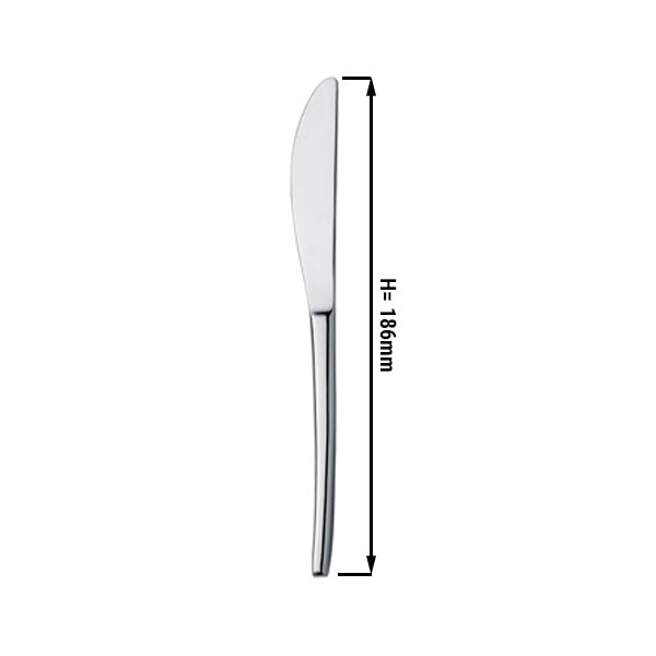 Десертен нож Aleria - 18,6 cm - комплект от 12 бр.