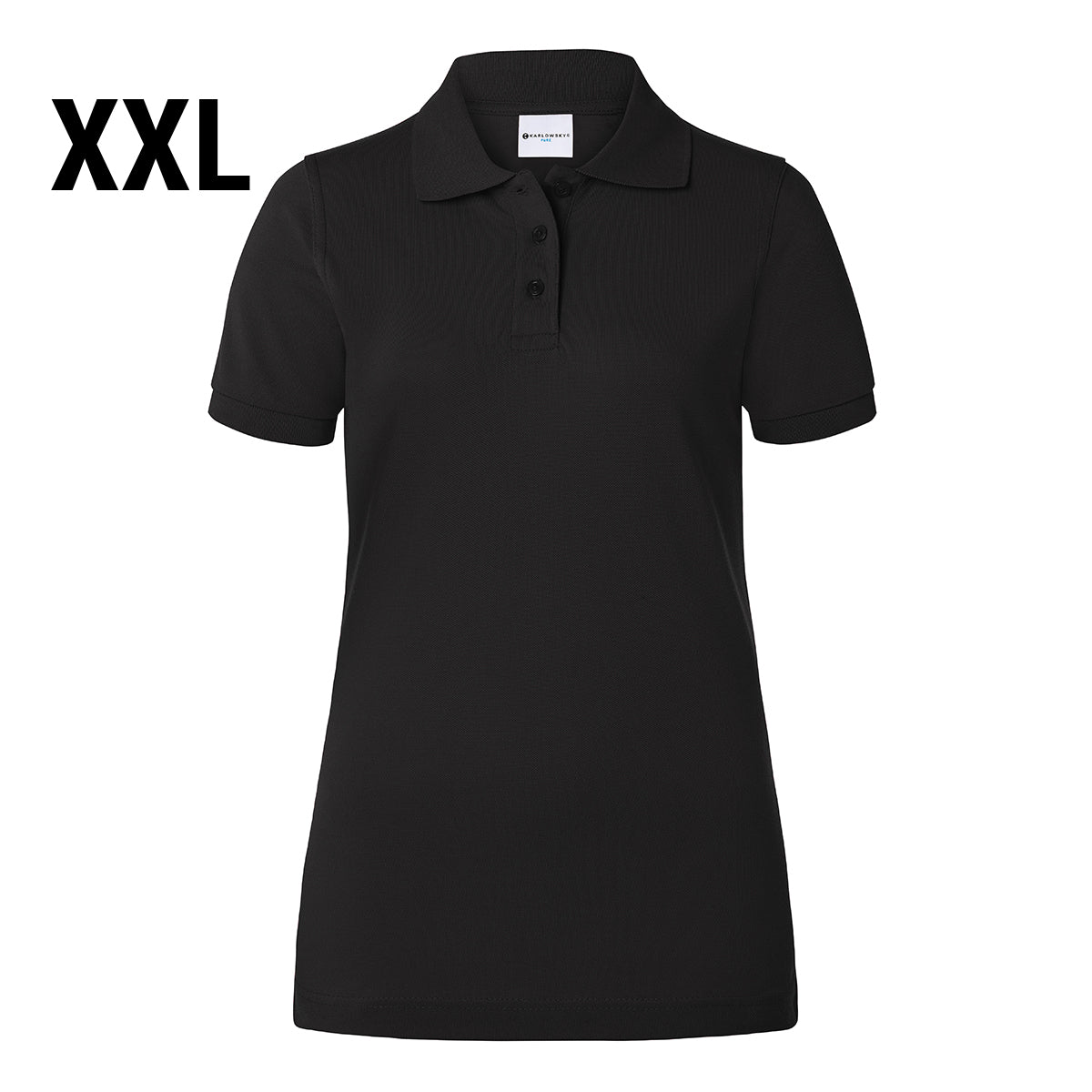 Karlowsky - Дамска работна поличка Basic - черна - размер: 2XL
