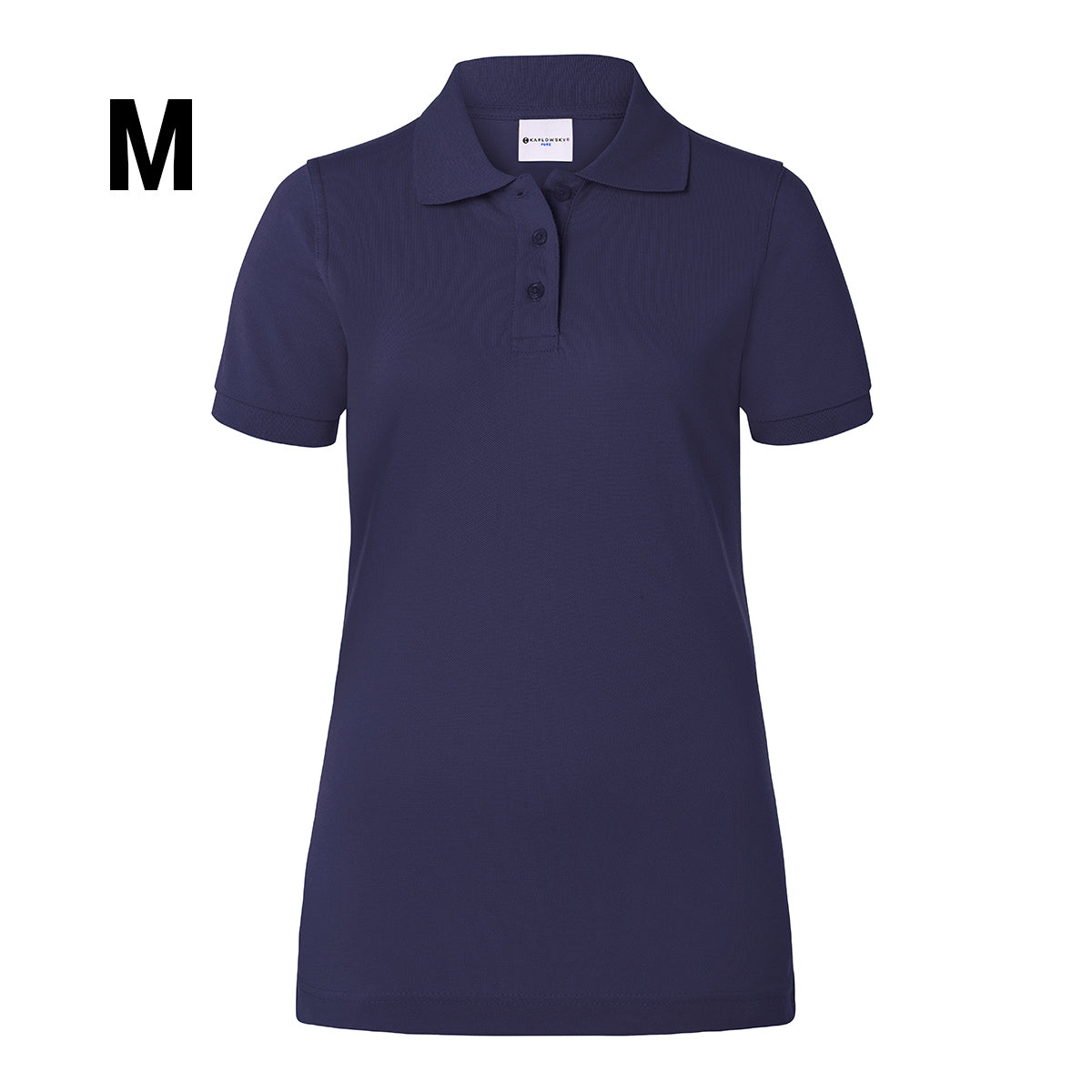 Karlowsky - Дамска работна риза Poloshirt Basic - Navy - Размер: M