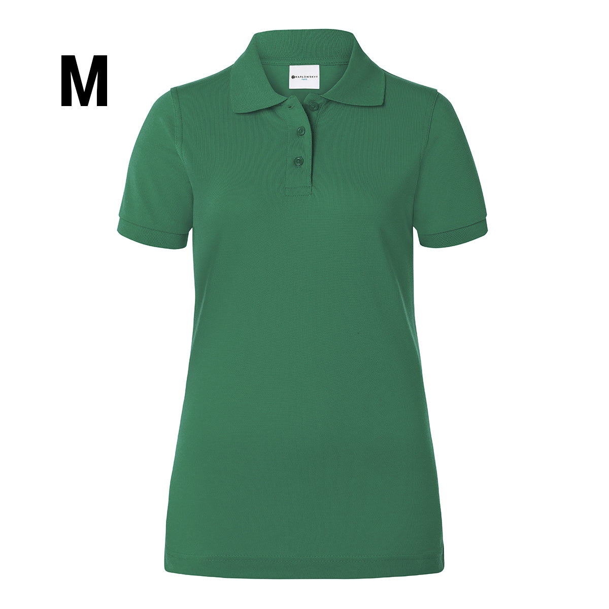 Karlowsky - Дамско работно облекло Poloshirt Basic - Forest Green - Размер: M