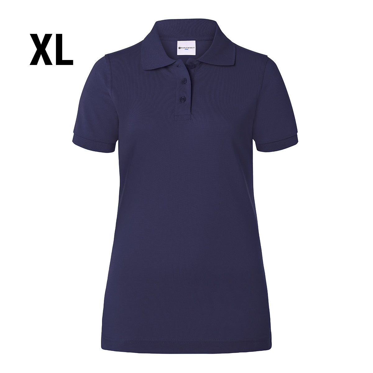 Karlowsky - Дамска работна риза Poloshirt Basic - Navy - Размер: XL