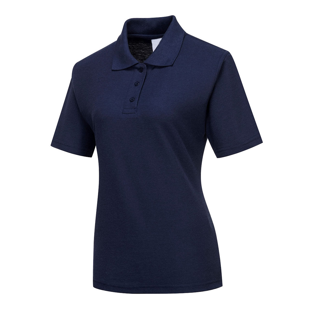 (5 pieces) Women's polo shirt - navy color - size: XL