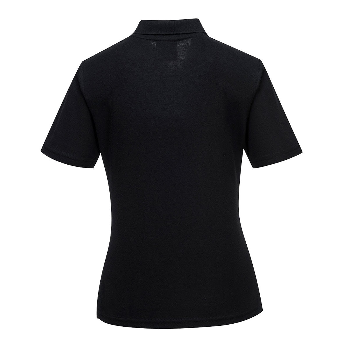 Women's polo shirt - black - size: XXL