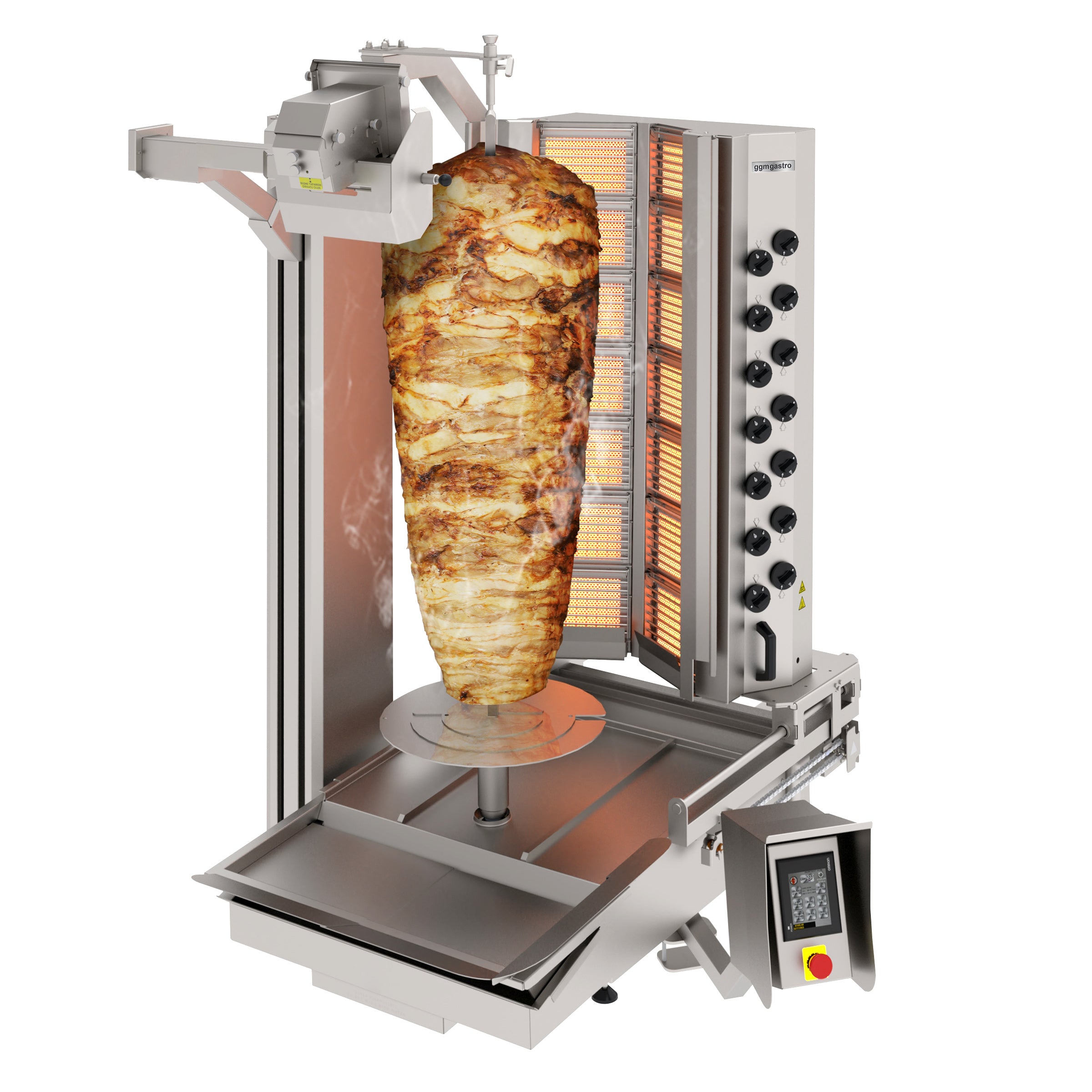 Gas kebab robot - up to max. 280 kg