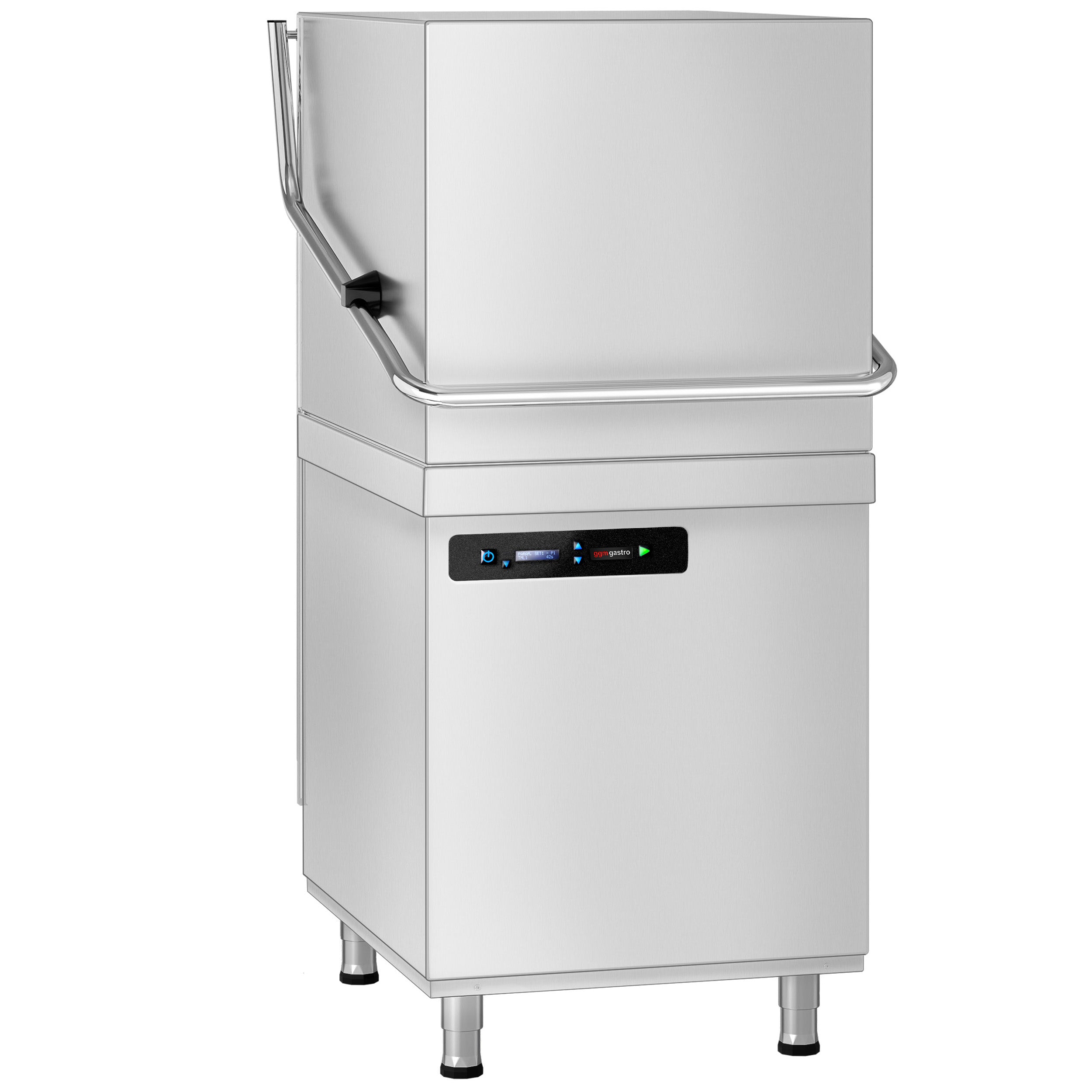 Walk-through dishwasher 7.1 sq m - without drain pump - c clean pump (DOUBLE-WALLED) - Water softener