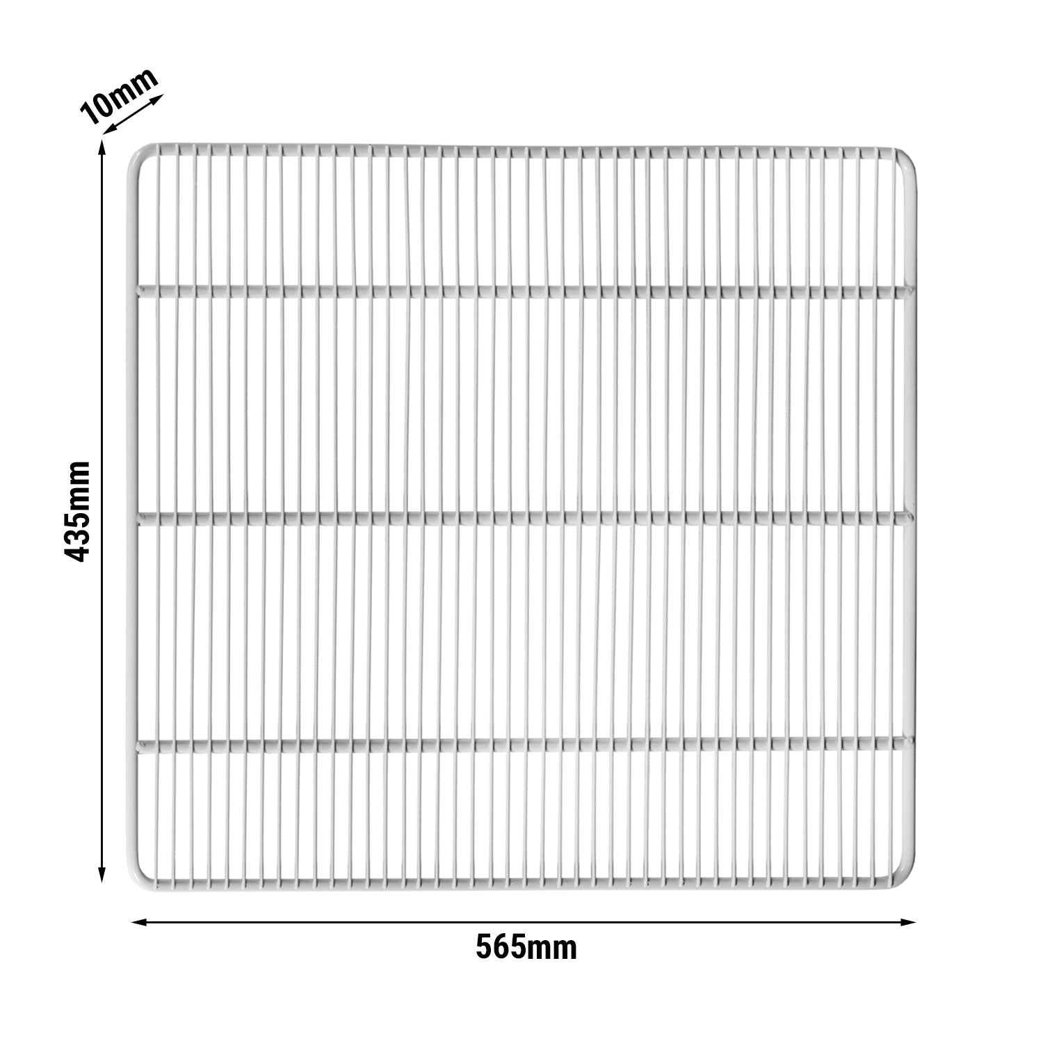 Shelf for refrigerator for drinks - Gray