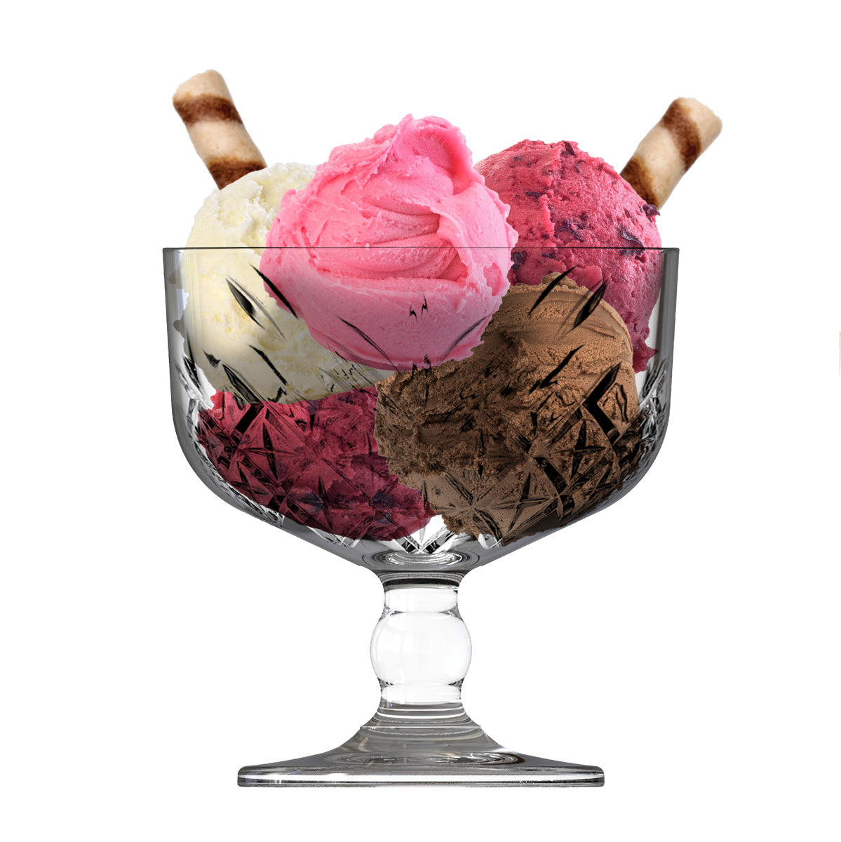 (24 pieces) Timeless ice cream cup - 0.25l