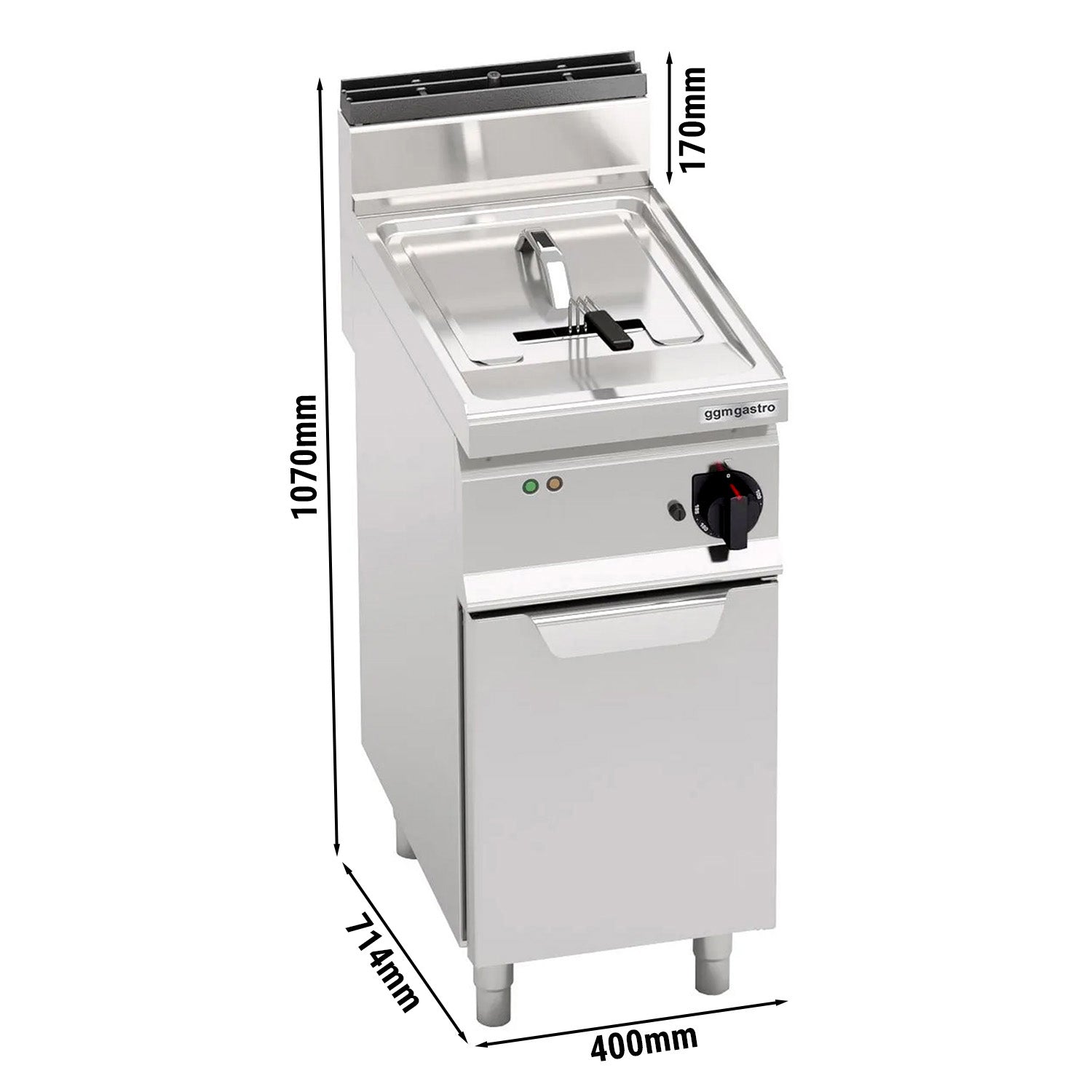 Electric fryer 10 liters (9 kW)