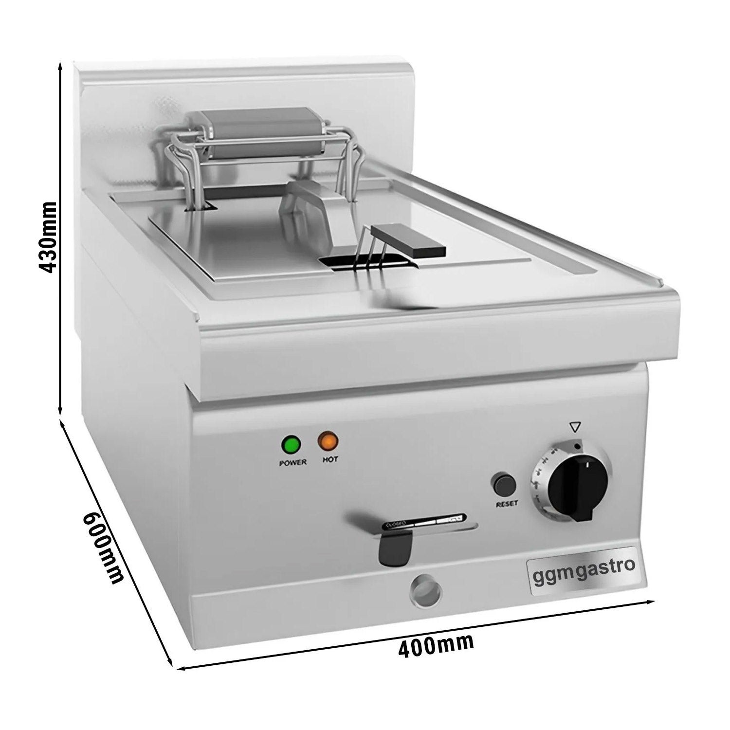 Electric fryer 11.5 l. (9kW)